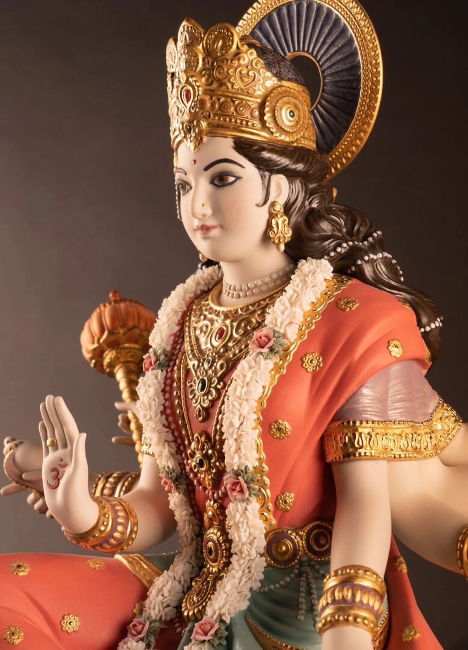 Lladro Goddess Durga Sculpture Limted Edition - Image 7