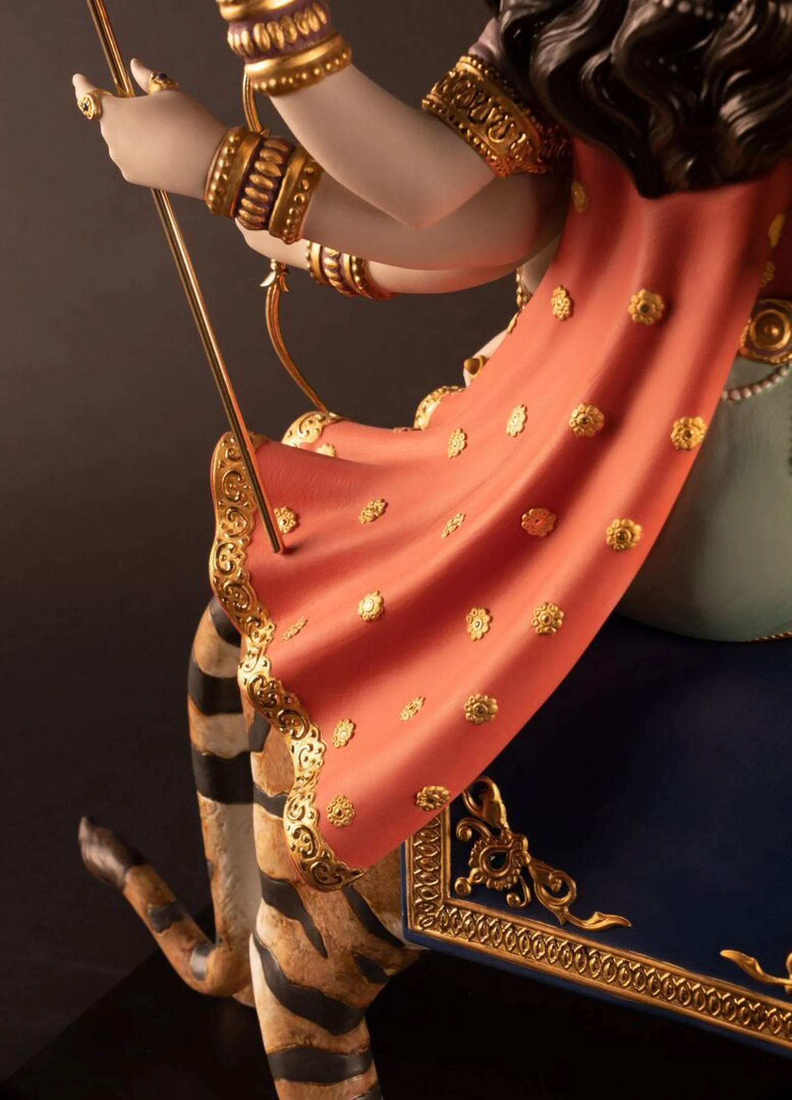 Lladro Goddess Durga Sculpture Limted Edition - Image 8