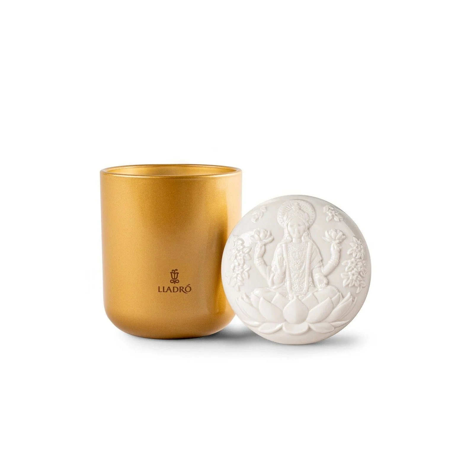 Lladro Goddess Lakshmi Candle - Image 3