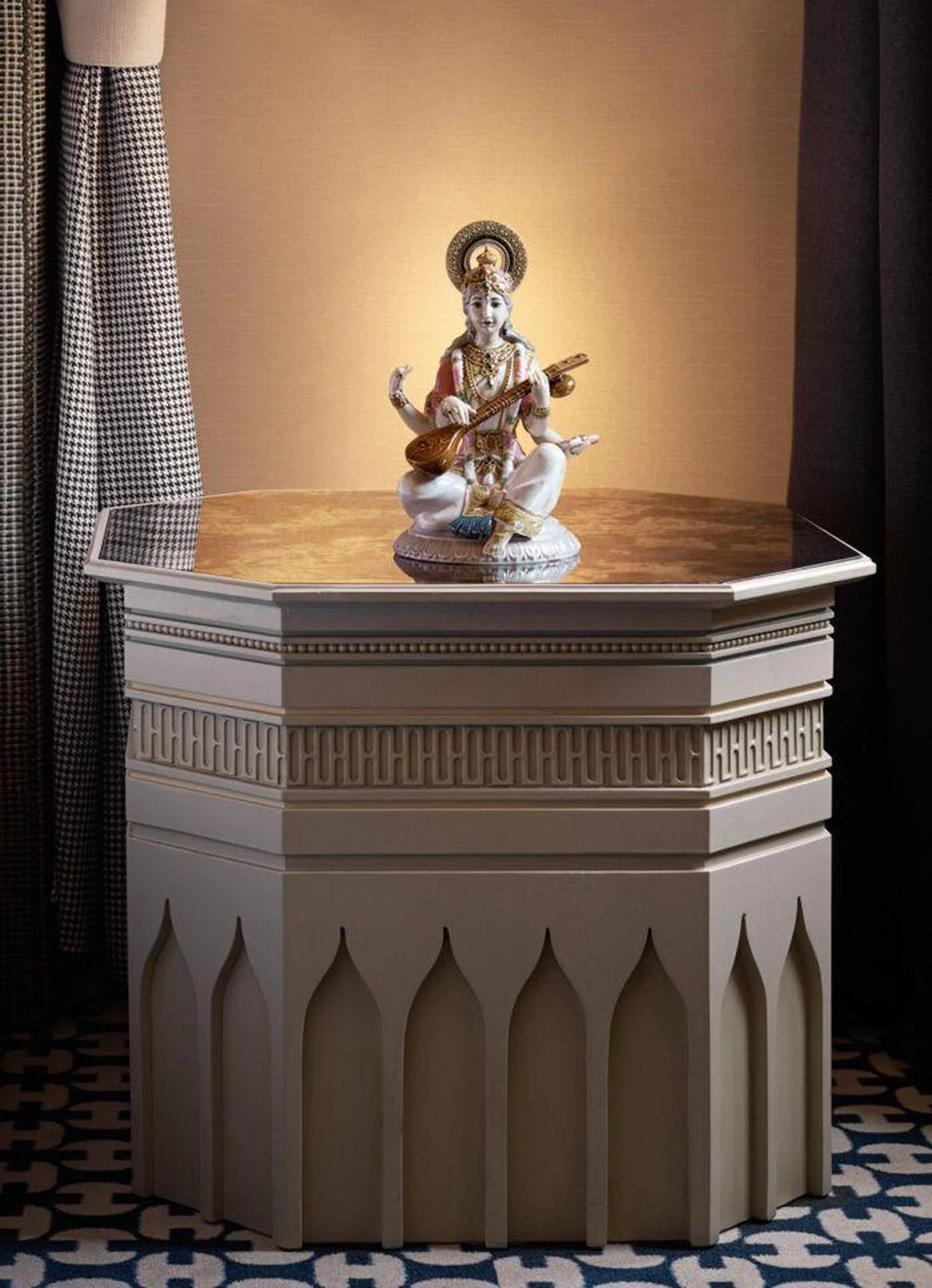Lladro Goddess Saraswati Figurine - Image 2