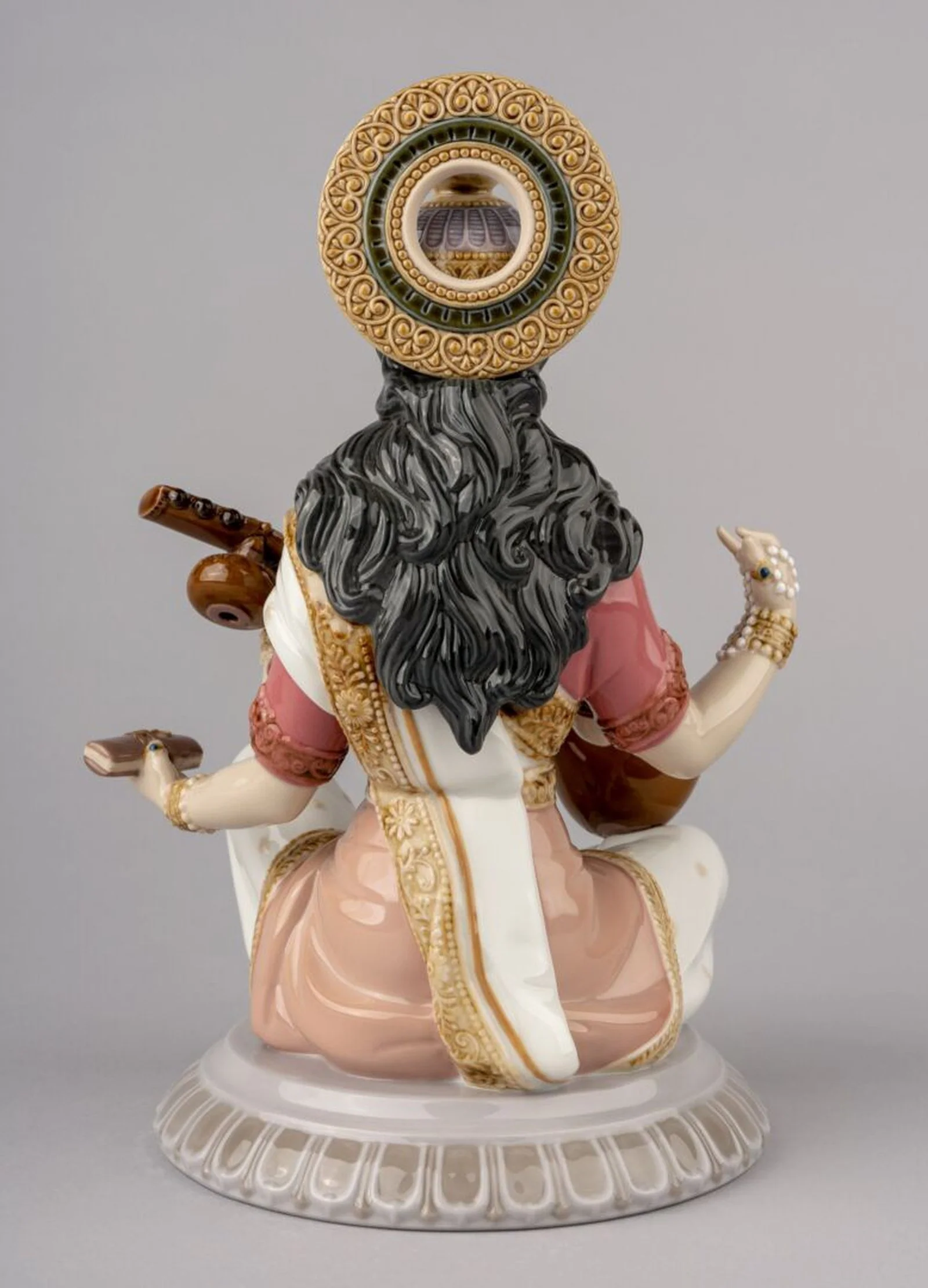 Lladro Goddess Saraswati Figurine - Image 6