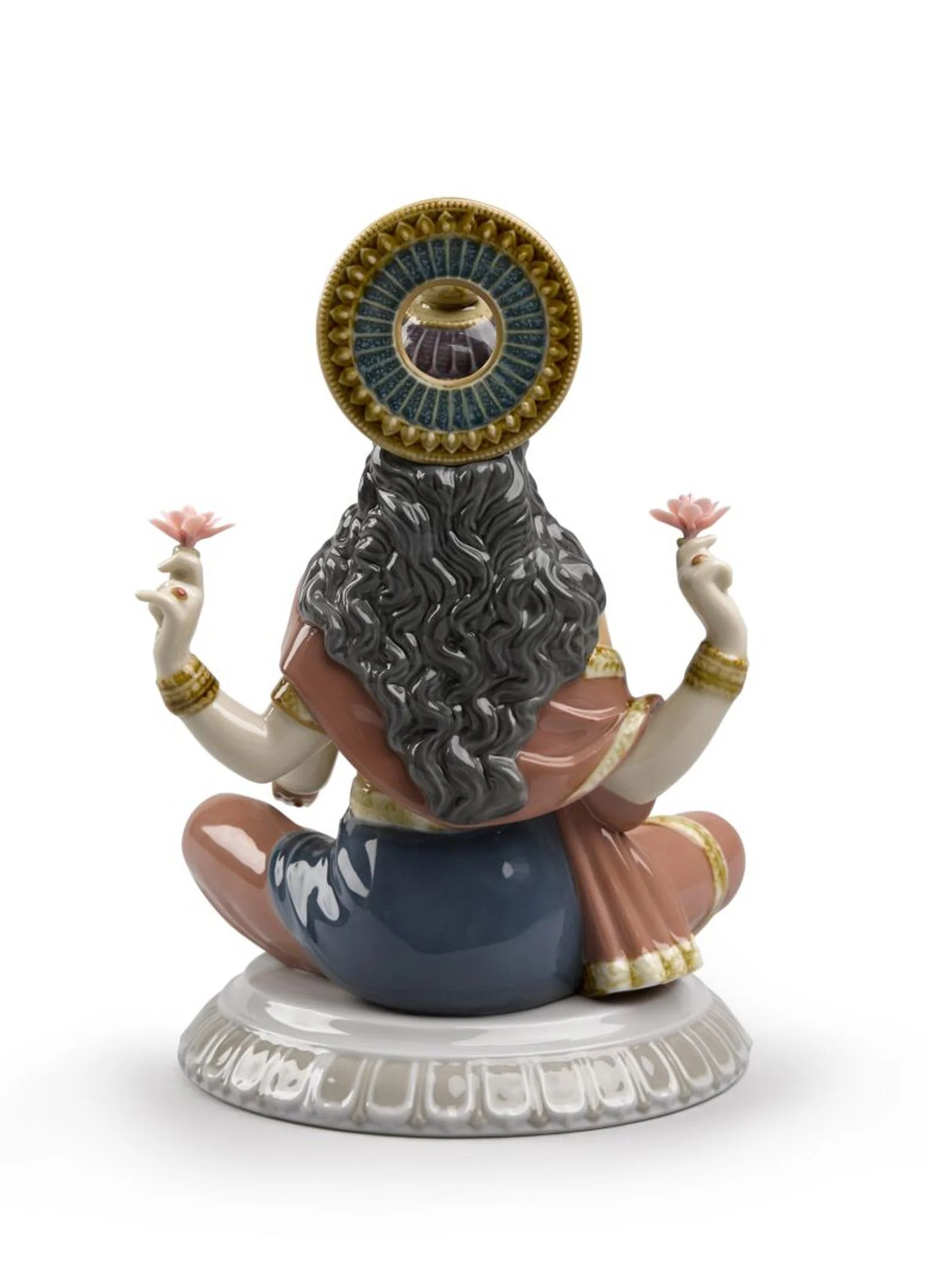 Lladro Goddess Sri Lakshmi Figurine - Image 2