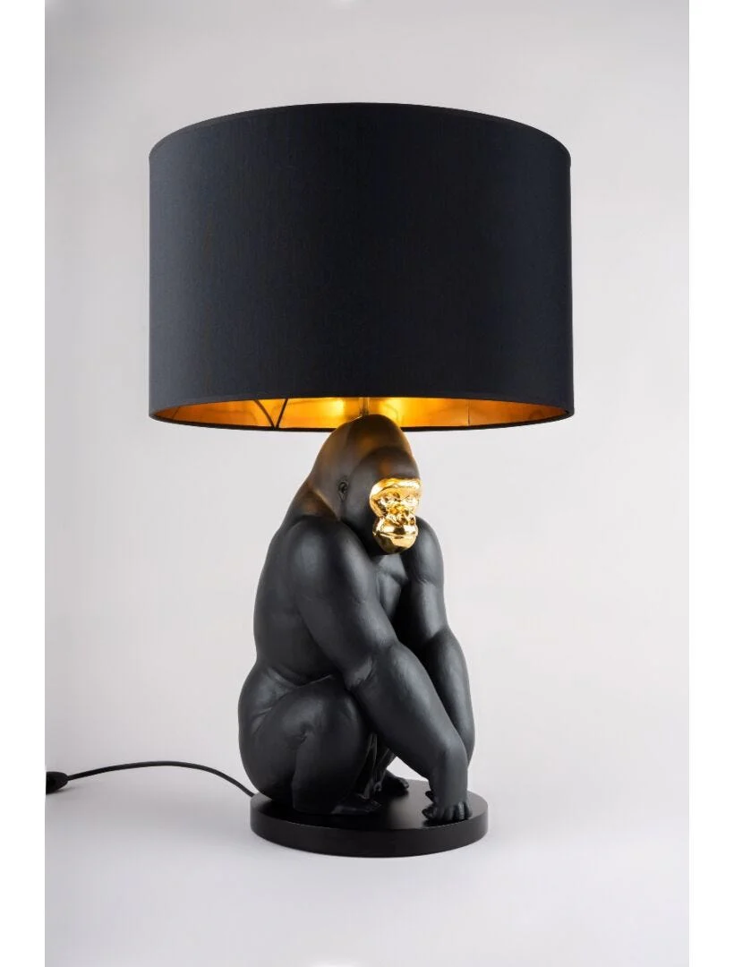 Lladro Gorilla Lamp - Image 3