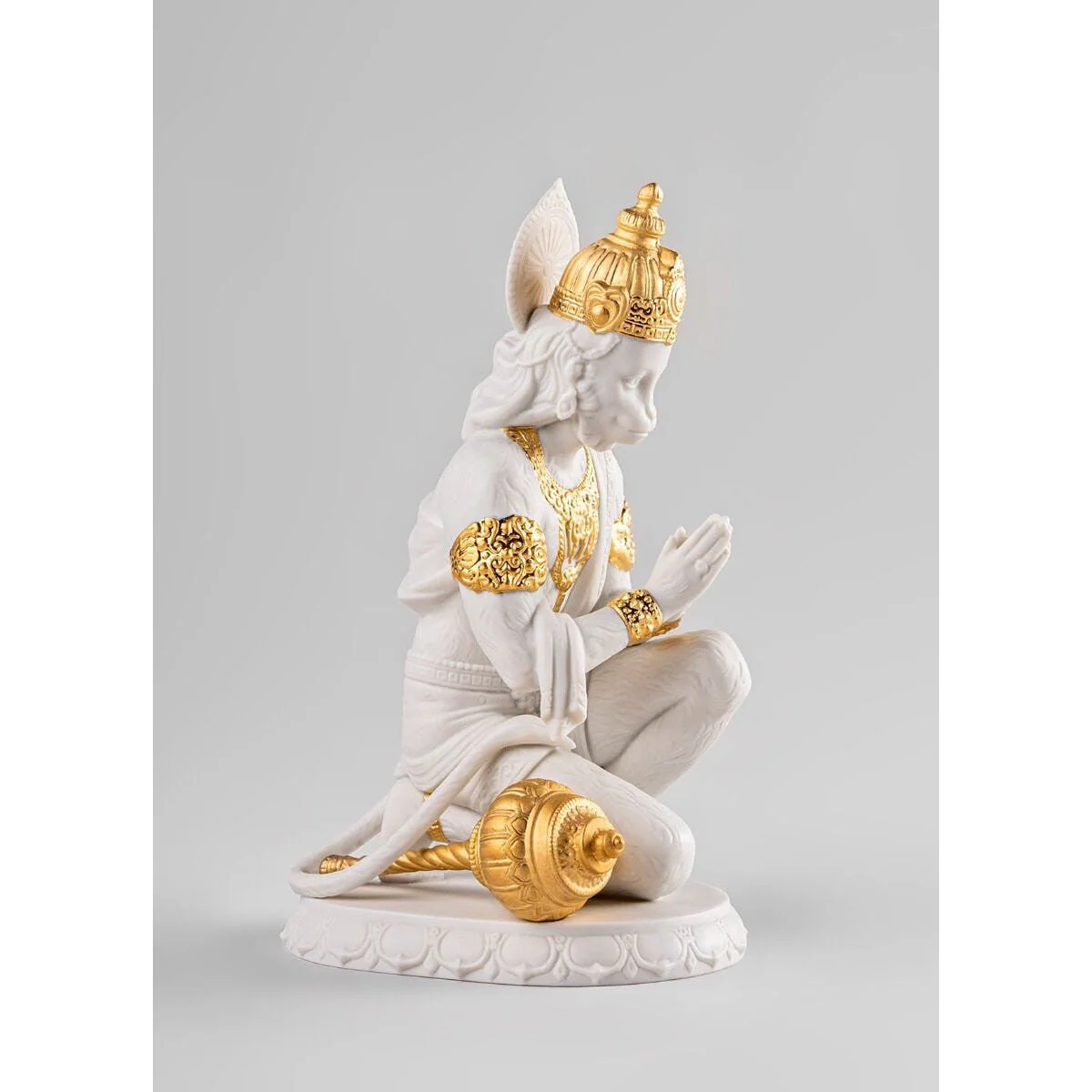Lladro Hanuman - Gold Luster - Image 2
