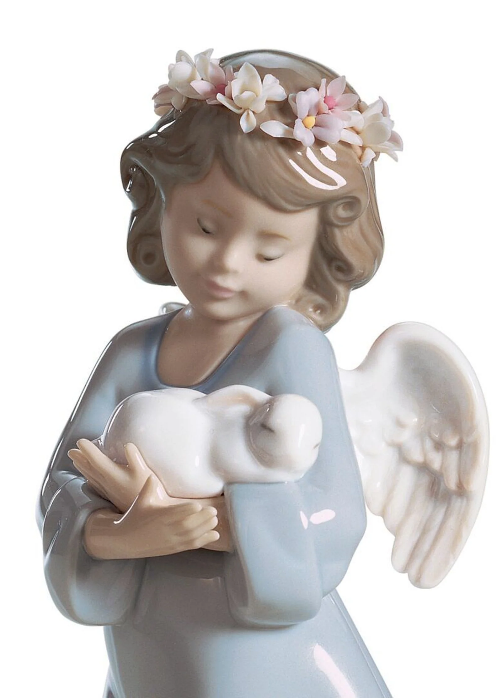 Lladro Heavenly Love Angel Figurine - Image 2