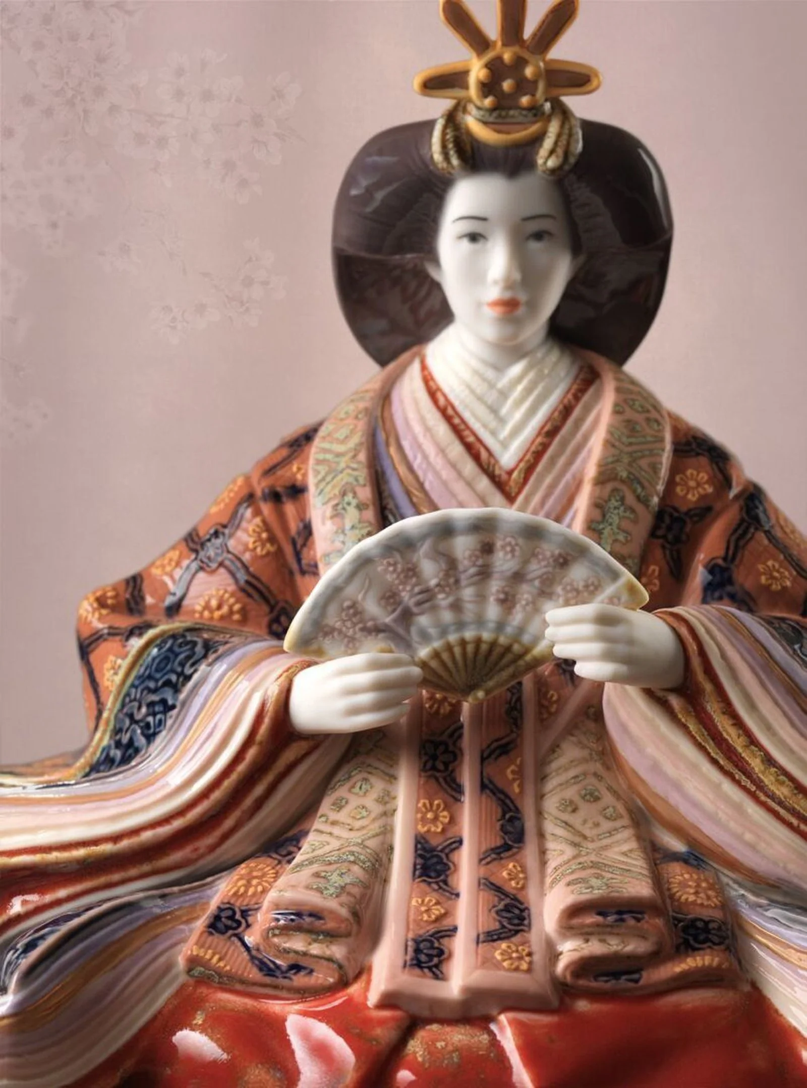 Lladro Hina Dolls - Empress Sculpture - Limited Edition - Image 5