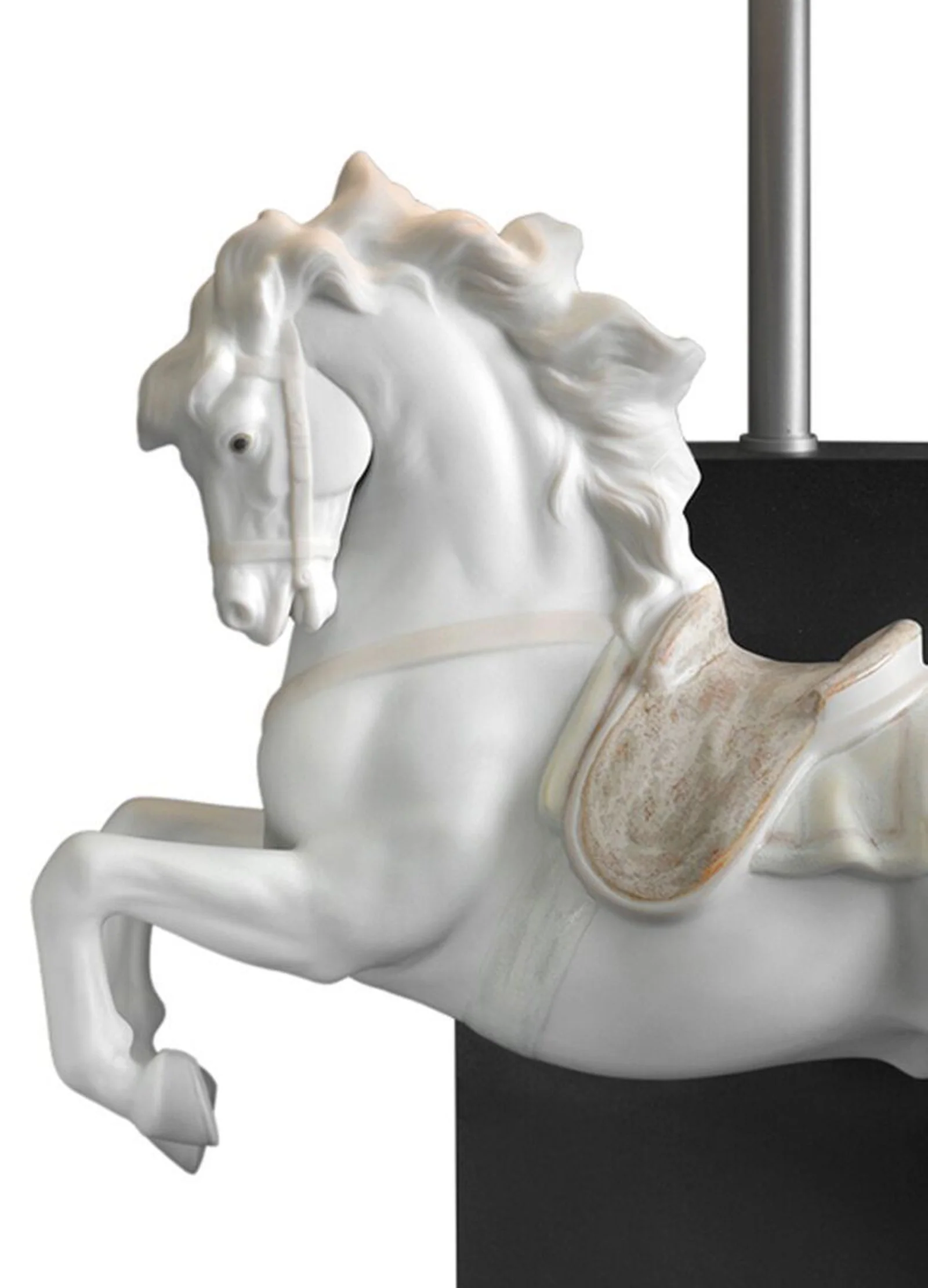 Lladro Horse On Pirouette Table Lamp (US) - Image 2