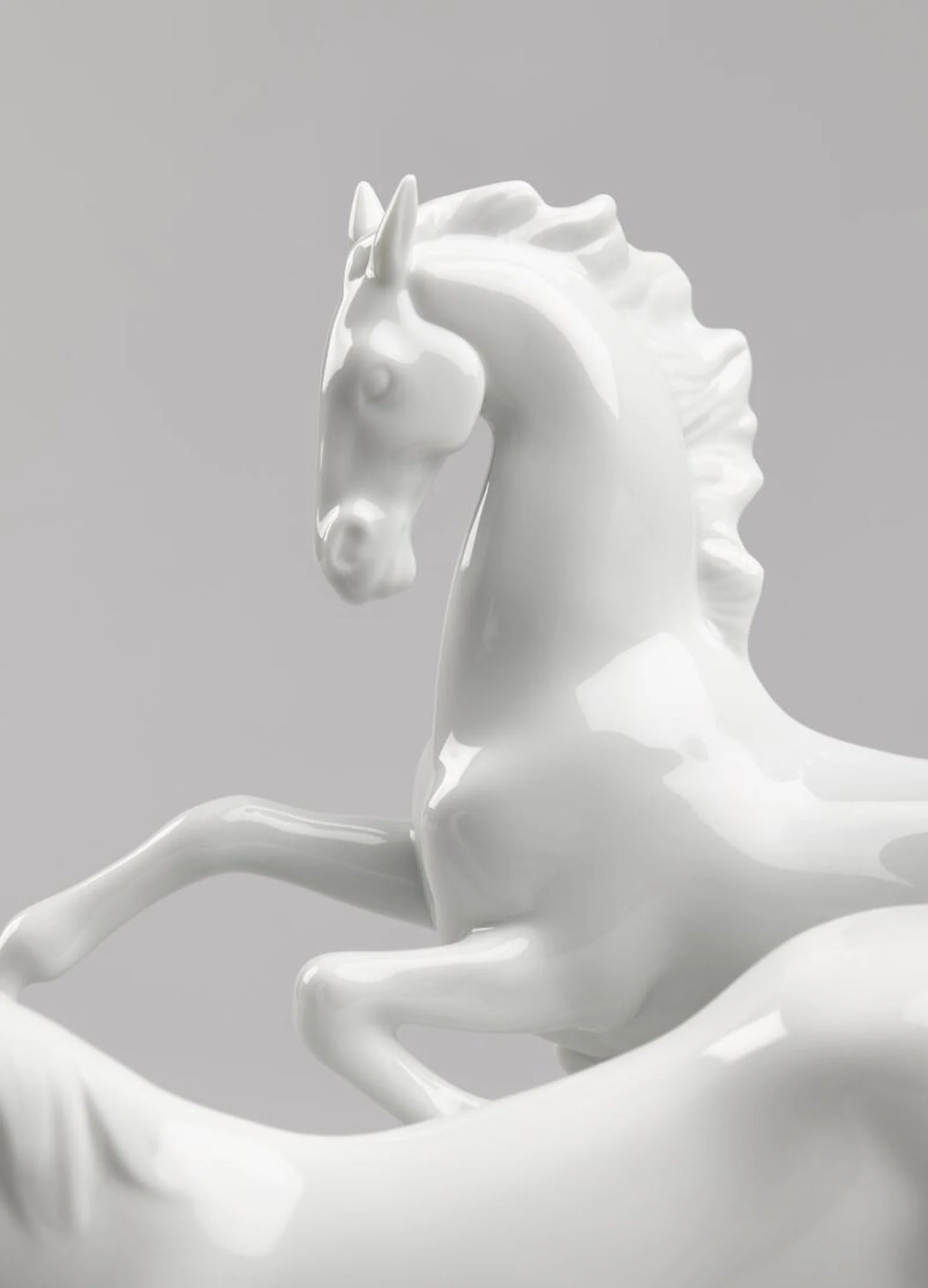 Lladro Horses Galloping Figurine - Image 5