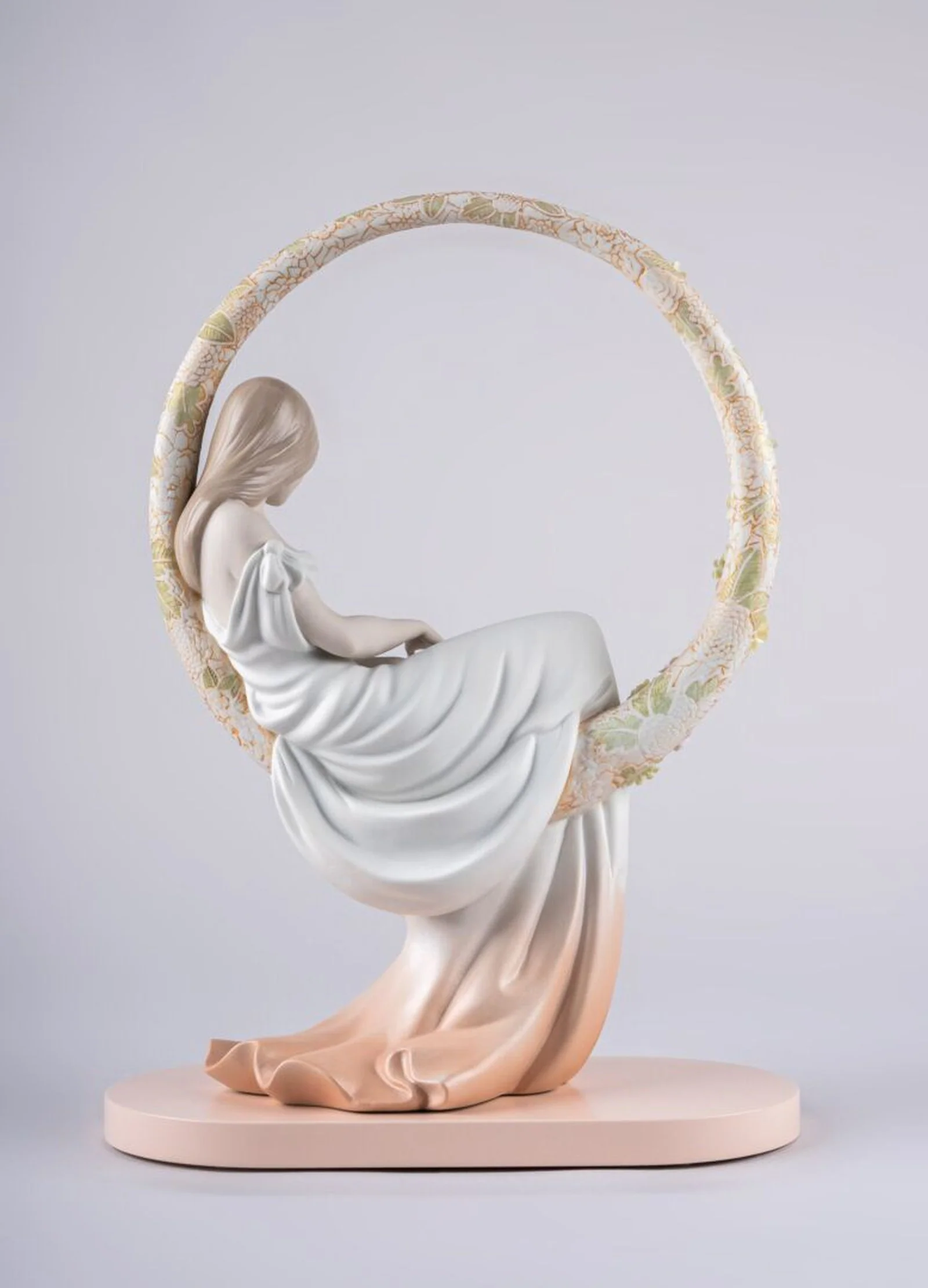 Lladro In her Thoughts Woman Figurine - Image 6