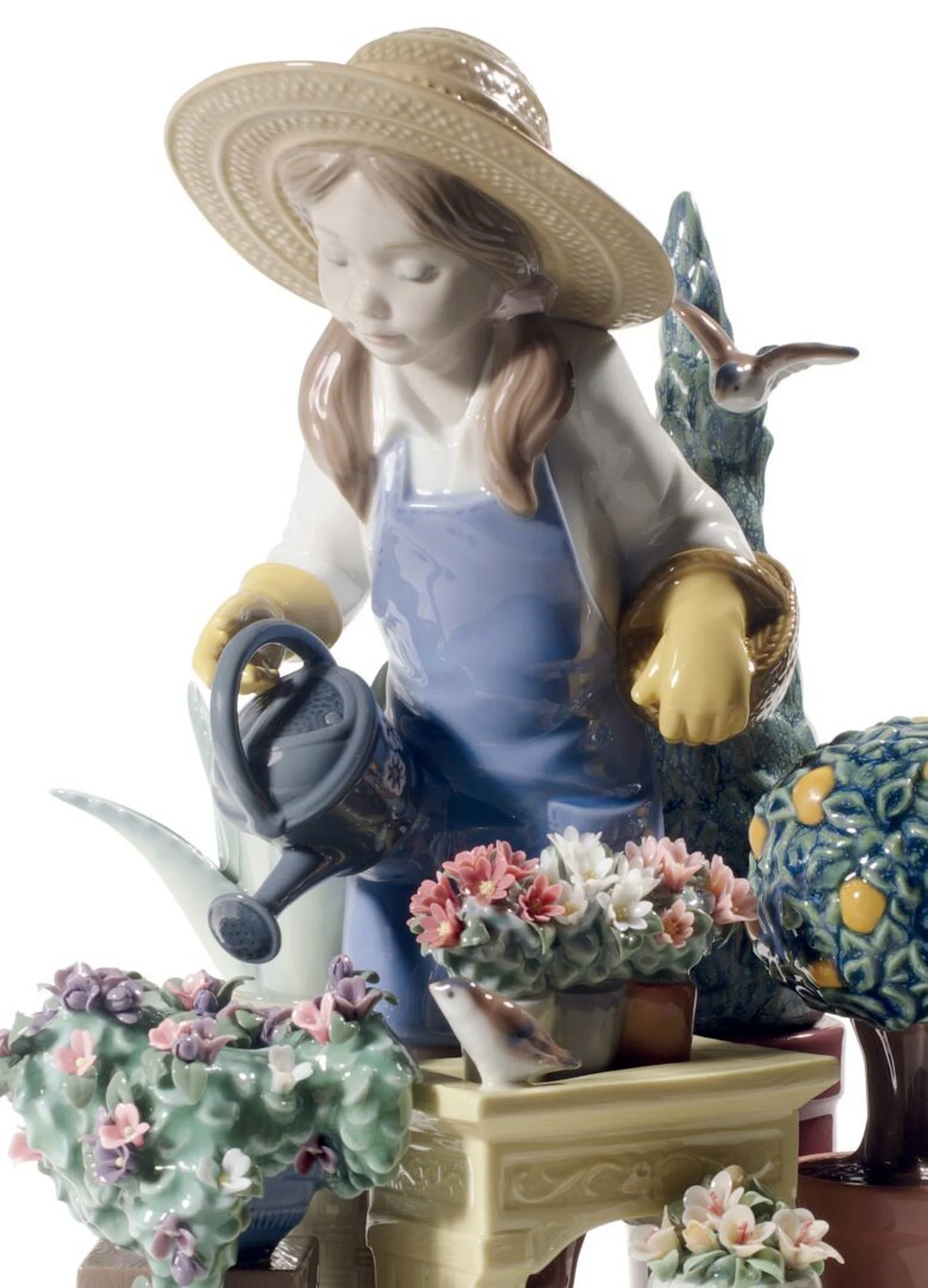 Lladro In My Garden Girl Figurine - Image 2
