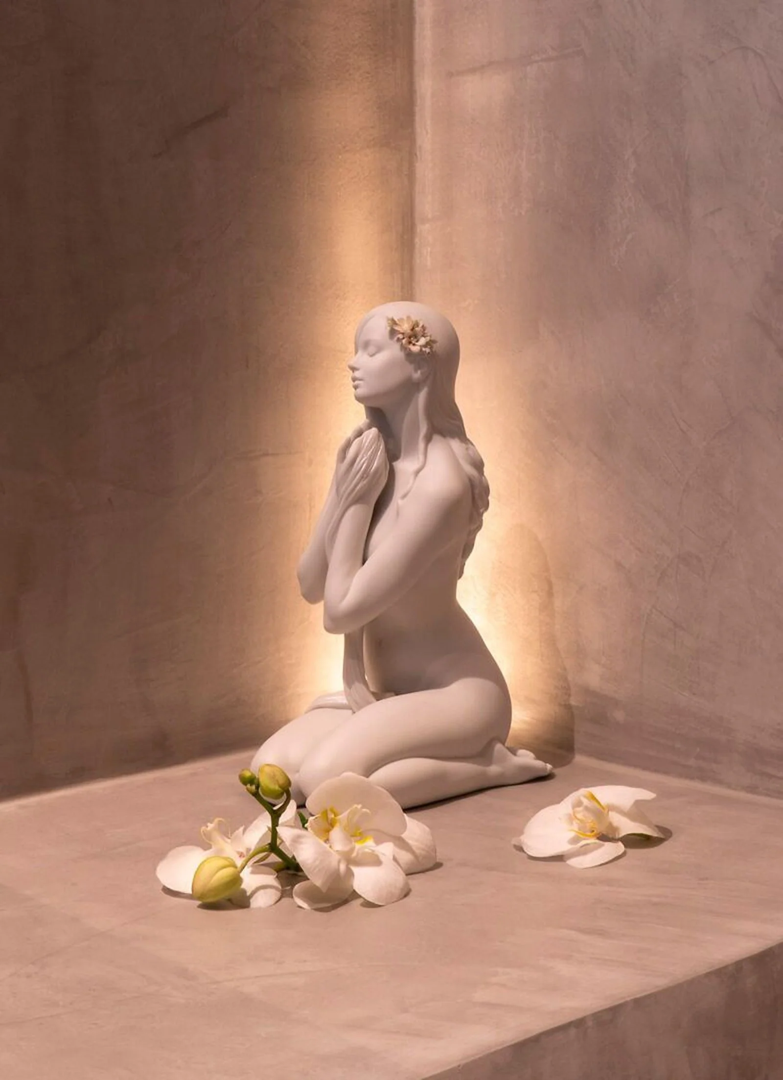 Lladro Inner Peace Woman Figurine - Image 2
