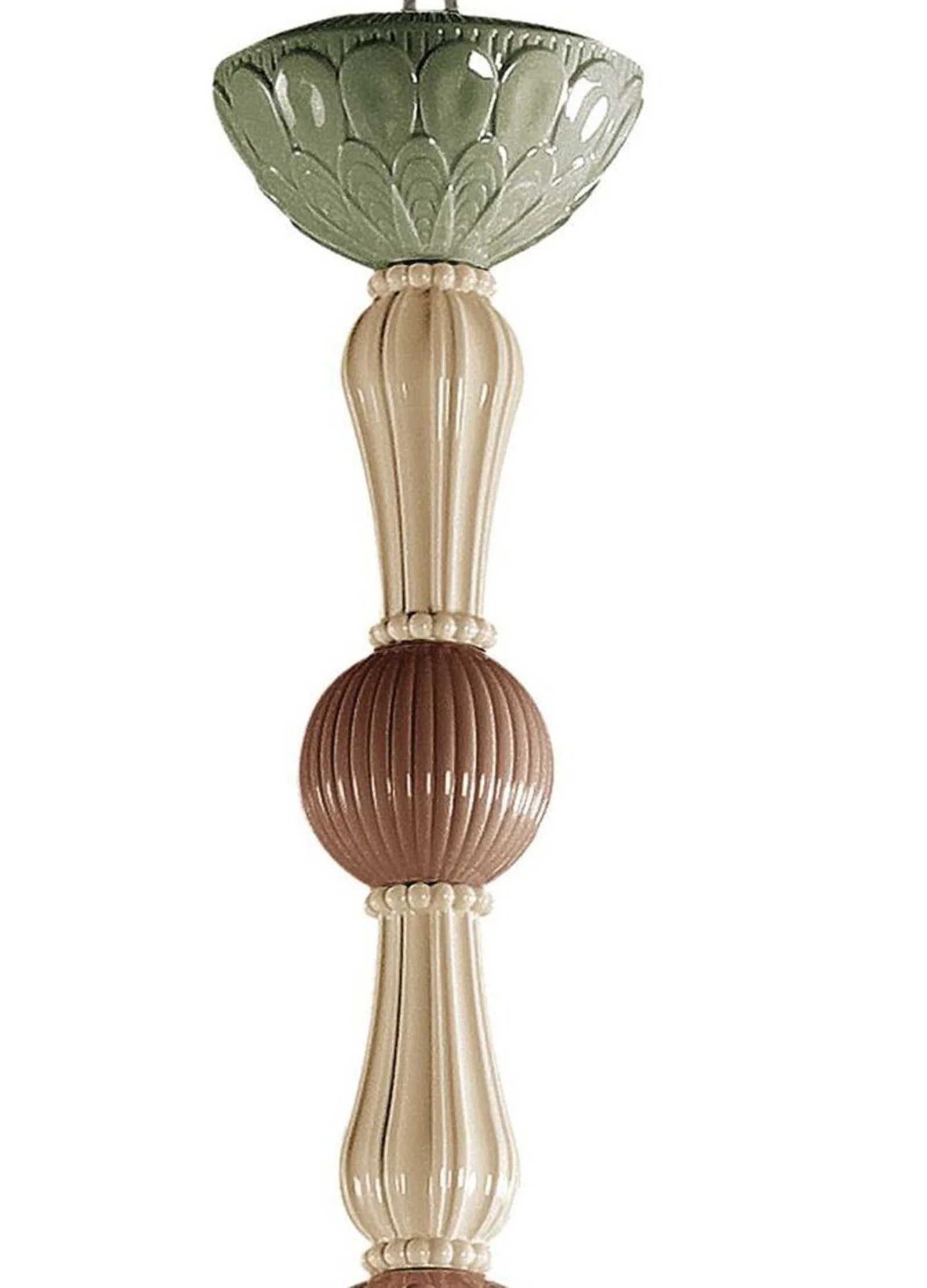 Lladro Ivy and Seed 16 Lights Chandelier Flat Model (US) - Image 2