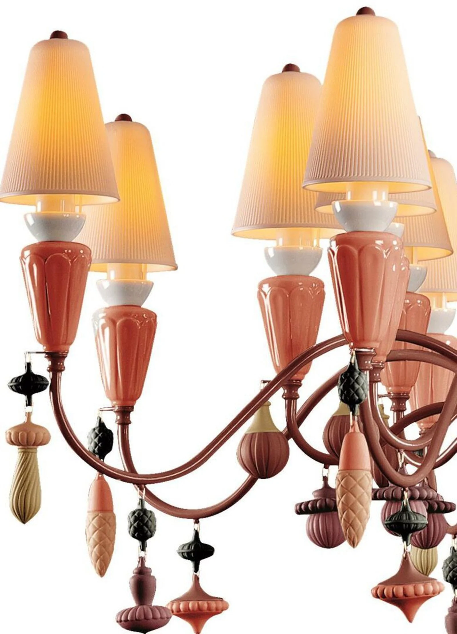 Lladro Ivy and Seed 16 Lights Chandelier Flat Model (US) - Image 20