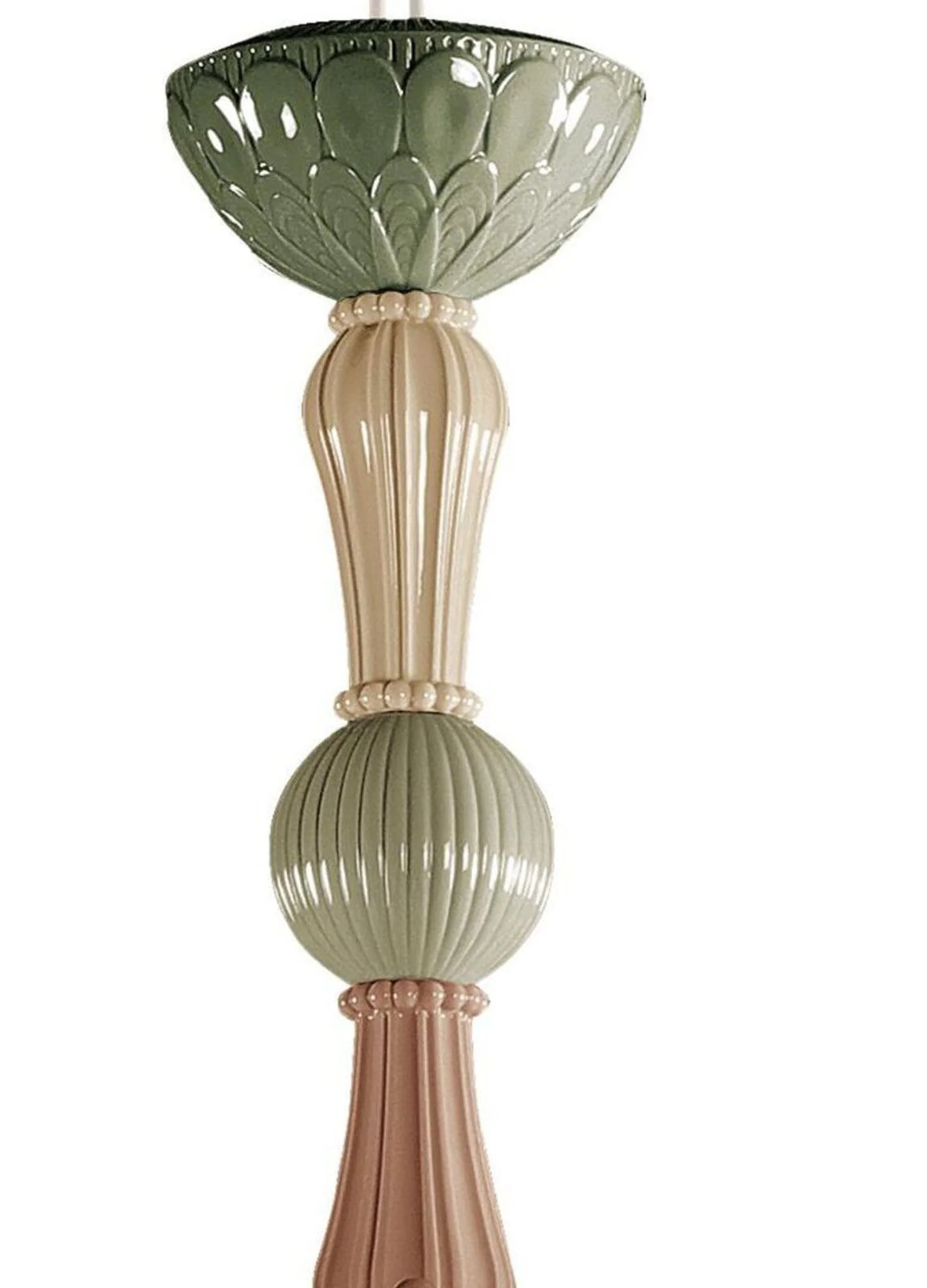 Lladro Ivy and Seed 16 Lights Chandelier Flat Model (US) - Image 22