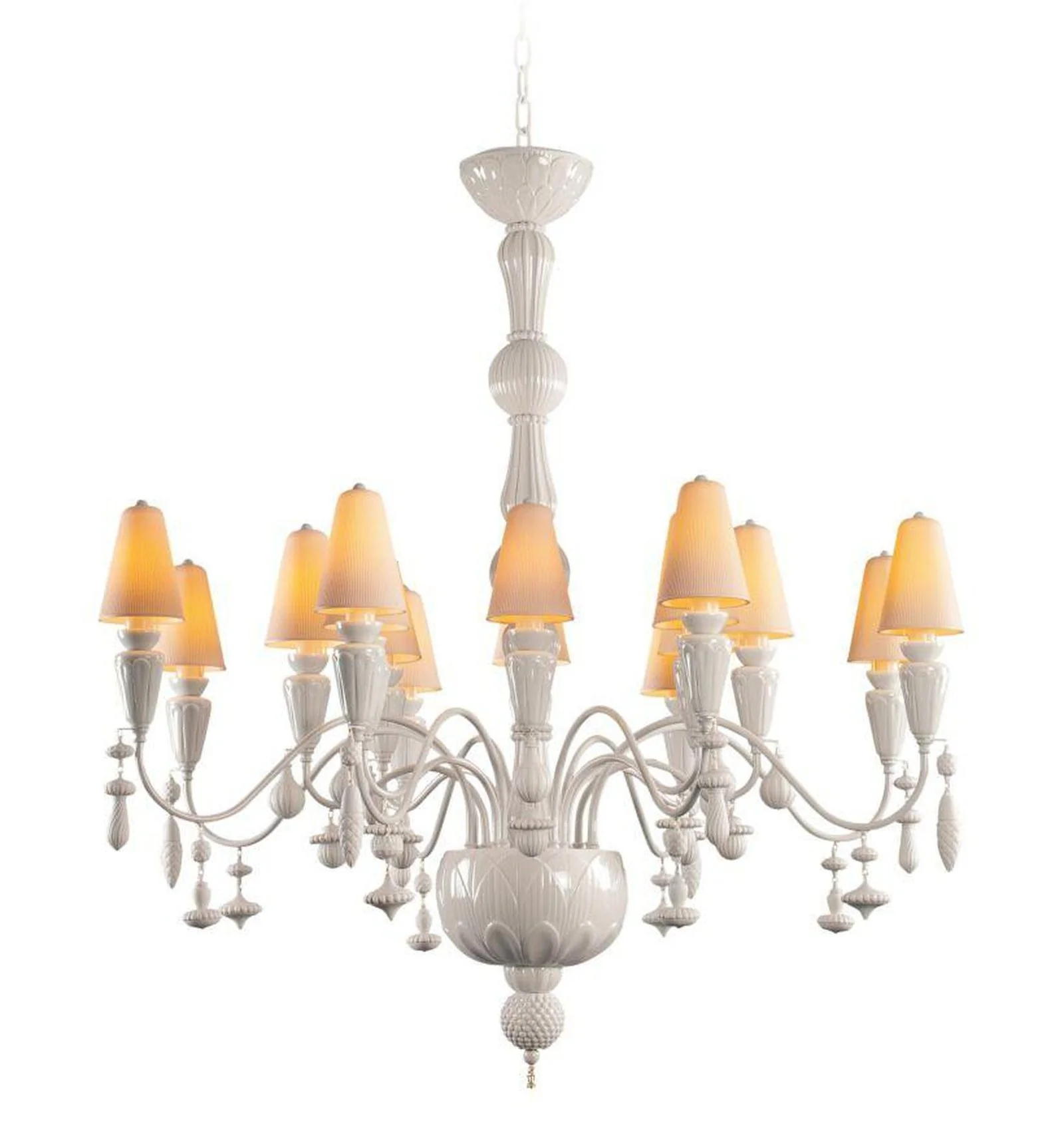 Lladro Ivy and Seed 16 Lights Chandelier Flat Model (US) - Image 28