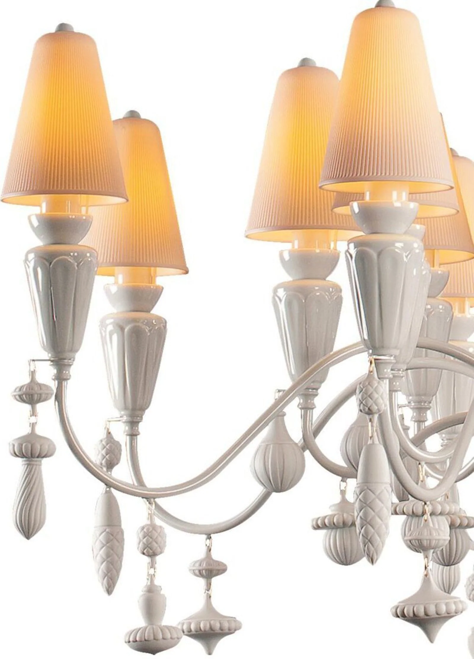 Lladro Ivy and Seed 16 Lights Chandelier Flat Model (US) - Image 30
