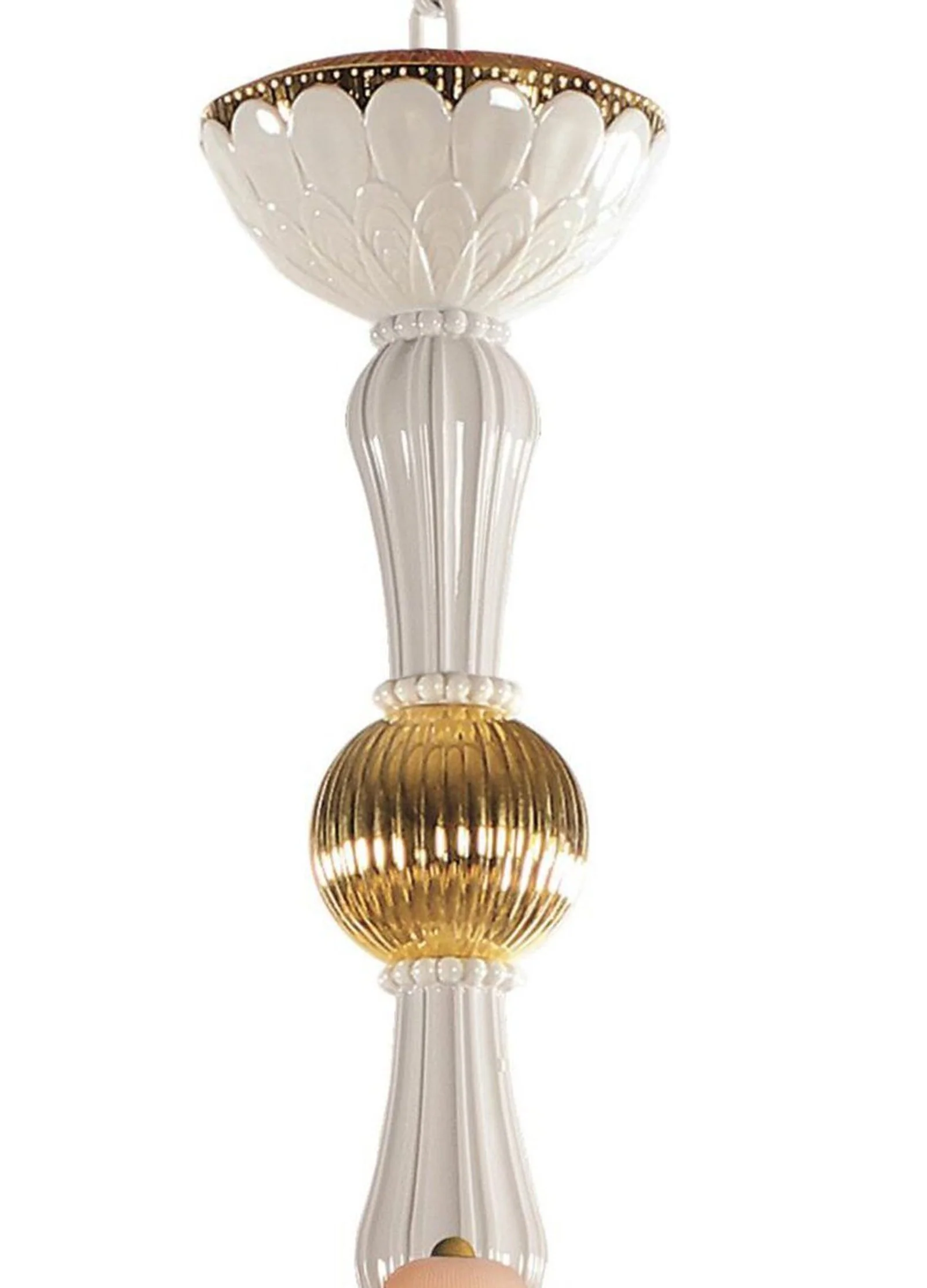 Lladro Ivy and Seed 16 Lights Chandelier Flat Model (US) - Image 7