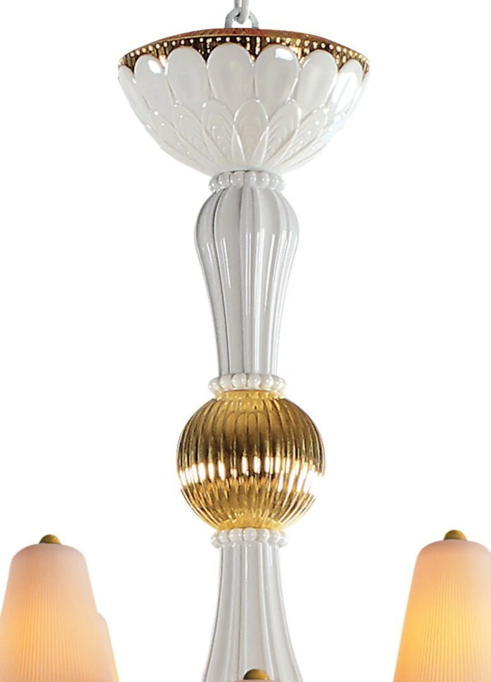 Lladro Ivy and Seed 20 Lights Chandelier Flat Model (US) - Medium - Image 2