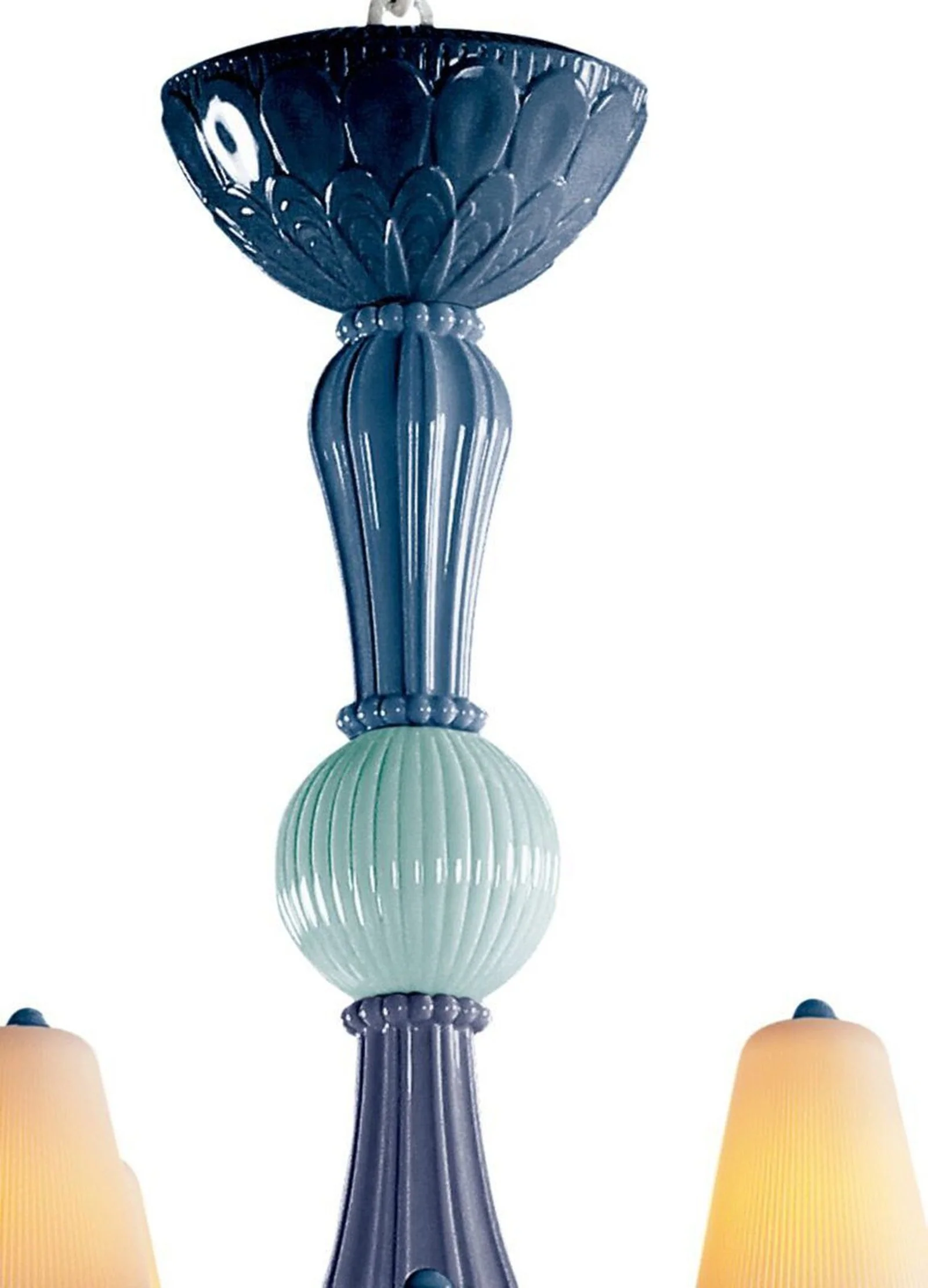 Lladro Ivy and Seed 20 Lights Chandelier Flat Model (US) - Medium - Image 7