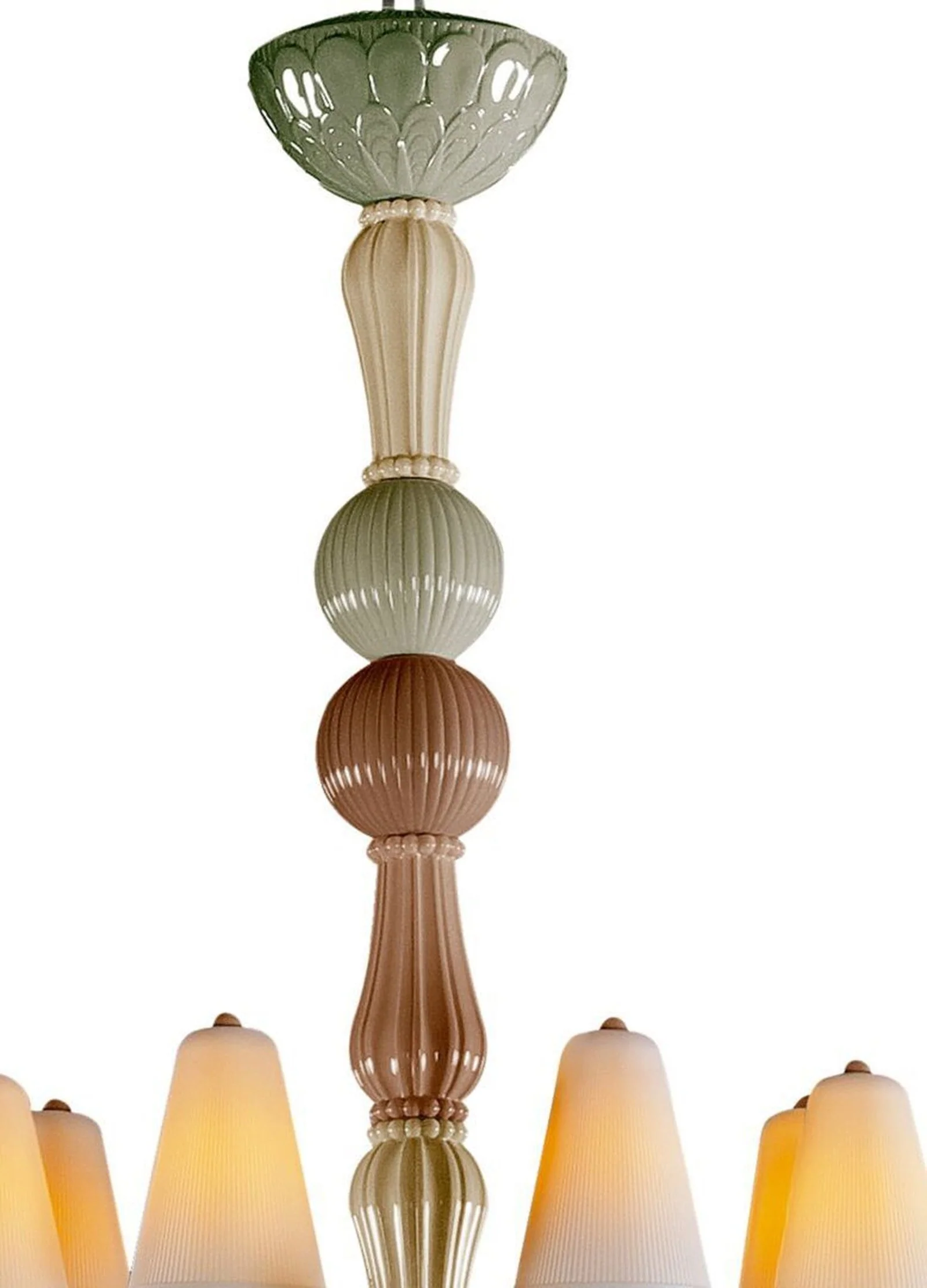 Lladro Ivy and Seed 32 Lights Chandelier Flat Model (US) - Large - Image 2