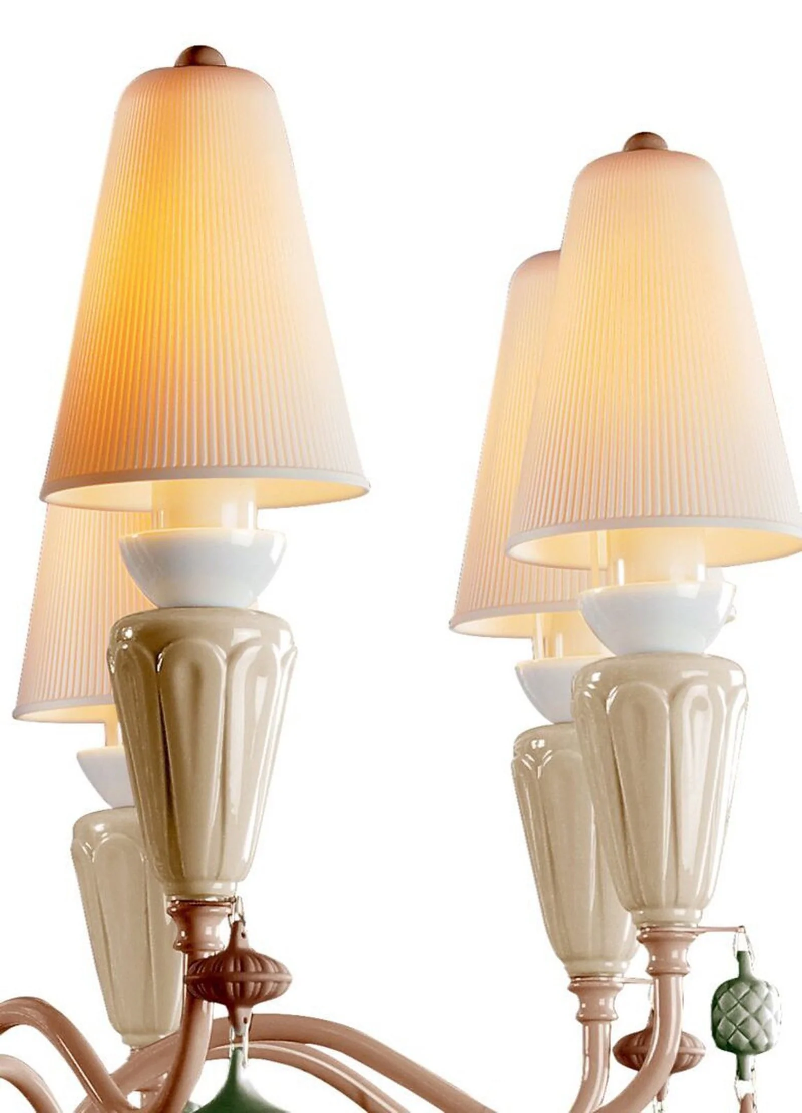 Lladro Ivy and Seed 8 Lights Chandelier Flat Model (US) - Image 19