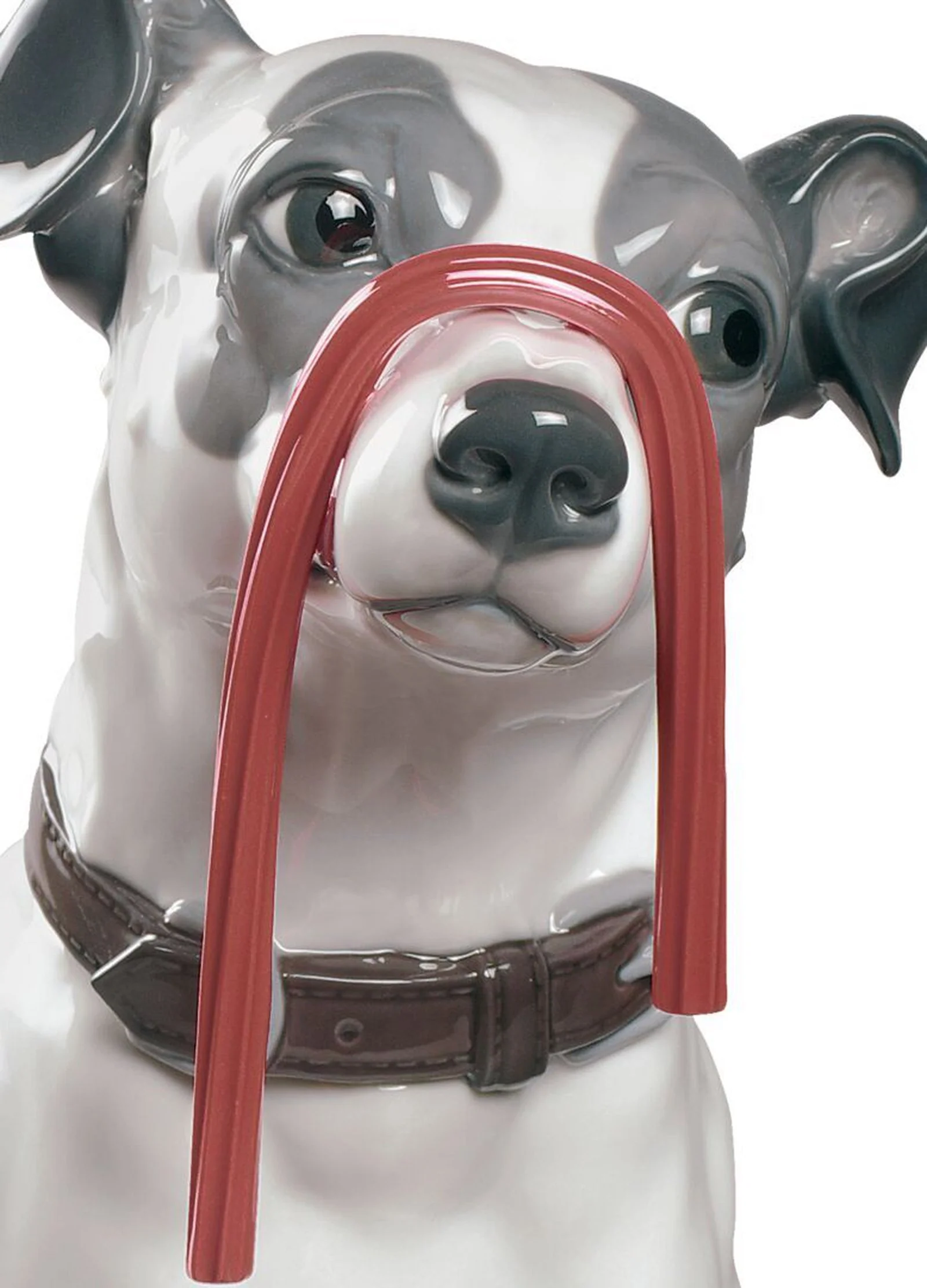 Lladro Jack Russell with Licorice Dog Figurine - Image 2