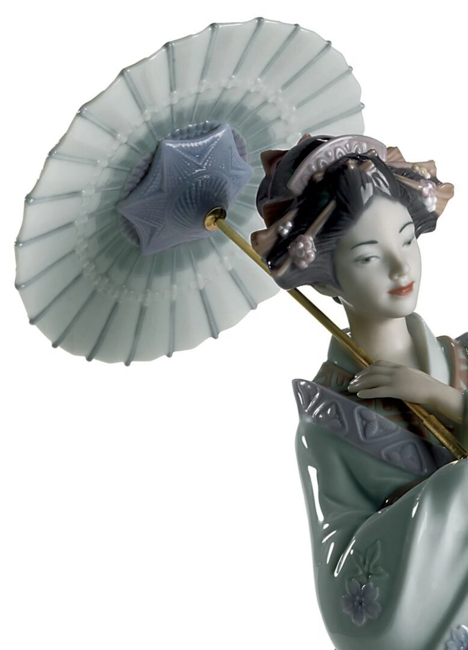 Lladro Japanese Portrait Woman Figurine - Image 5