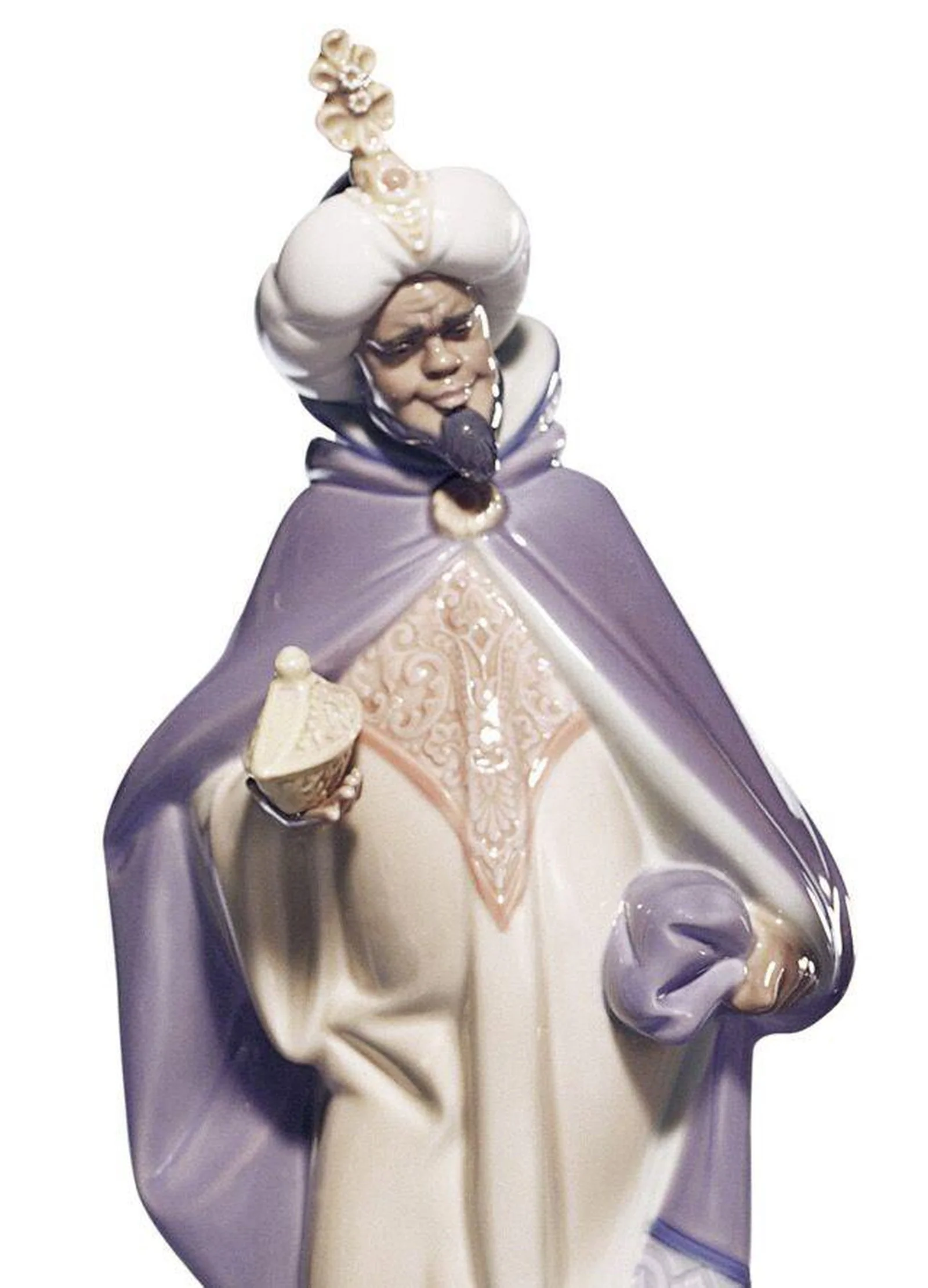 Lladro King Balthasar Nativity Figurine-II - Image 2