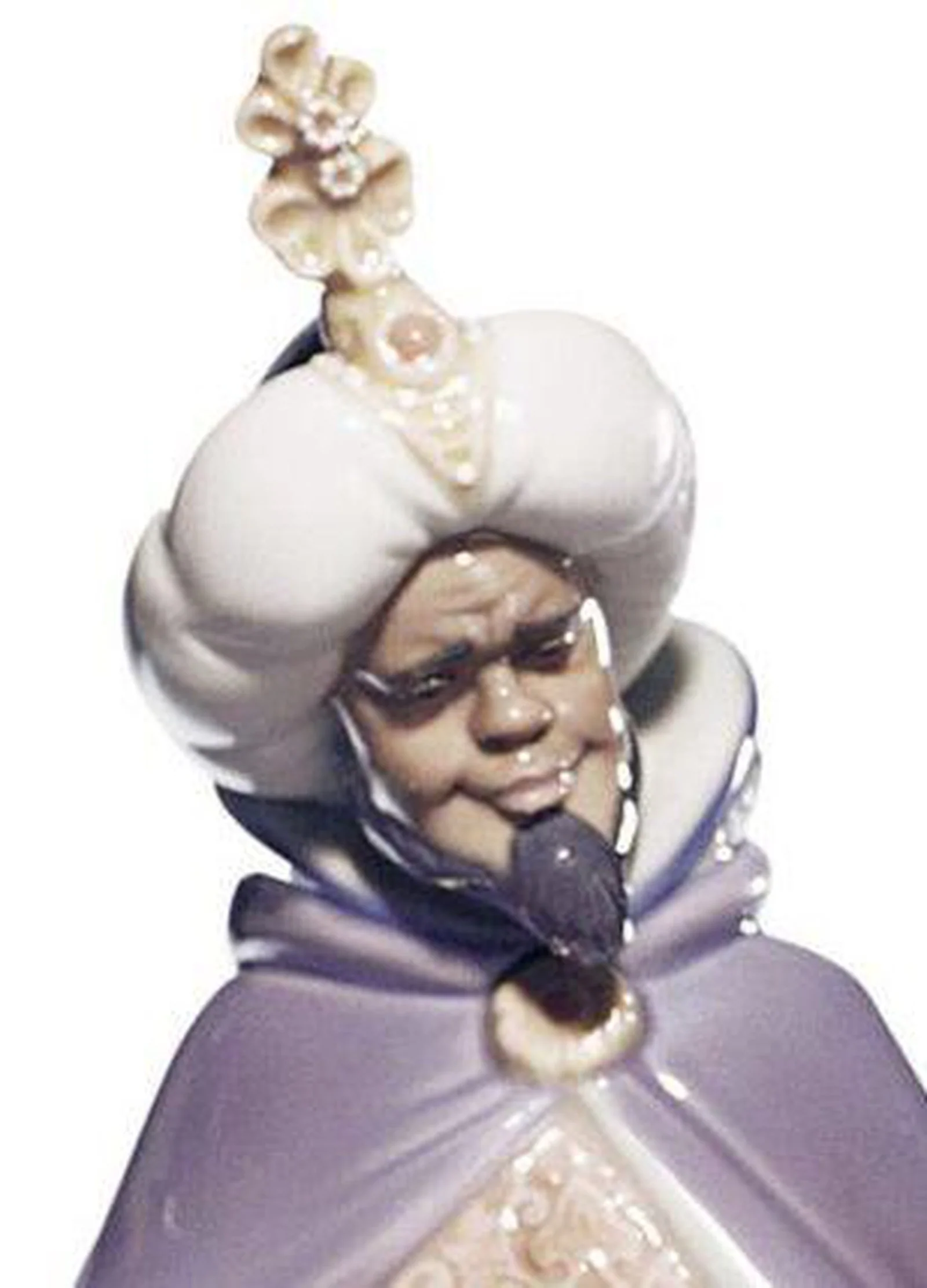 Lladro King Balthasar Nativity Figurine-II - Image 3