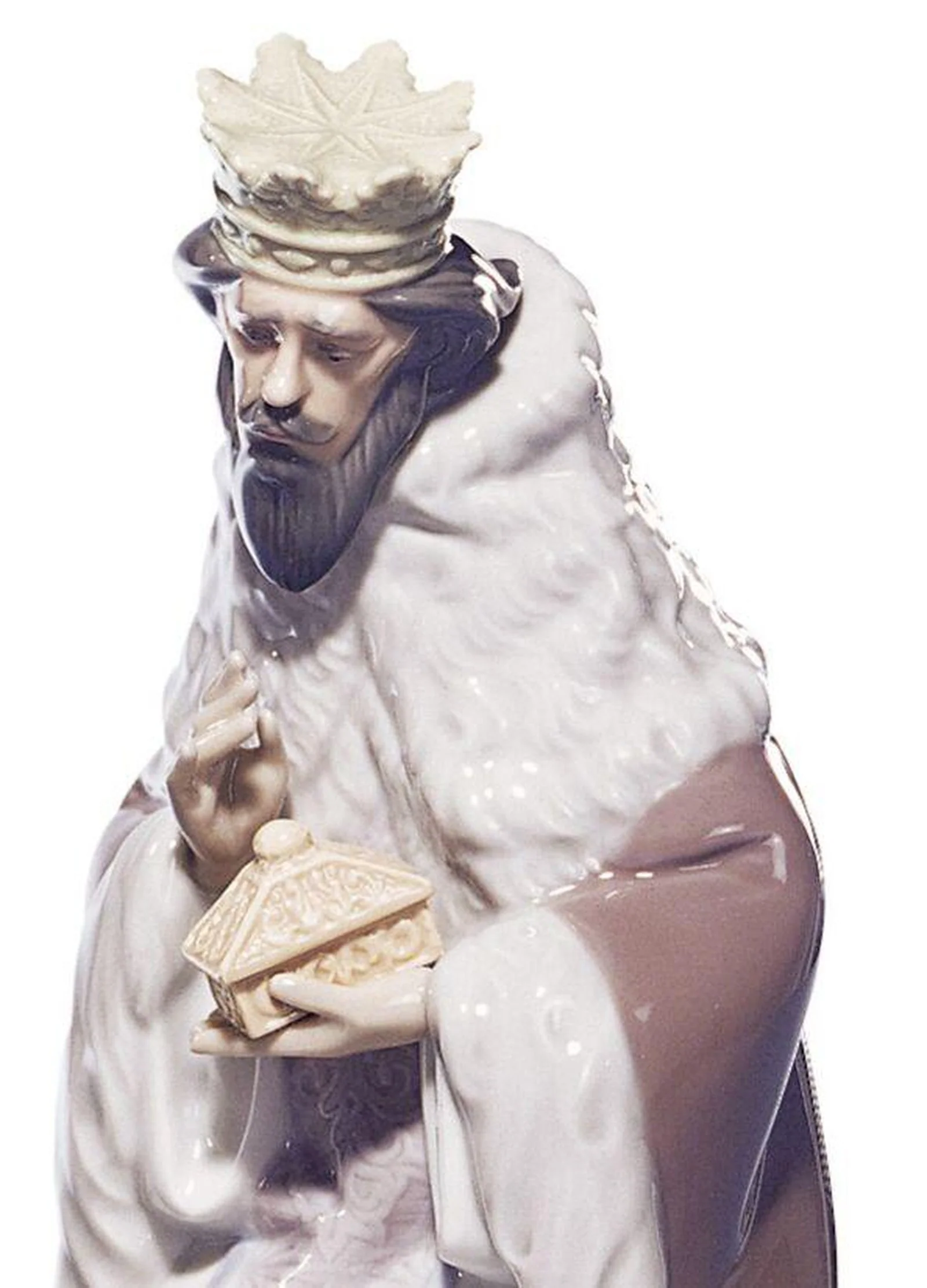 Lladro King Gaspar Nativity Figurine-II - Image 2