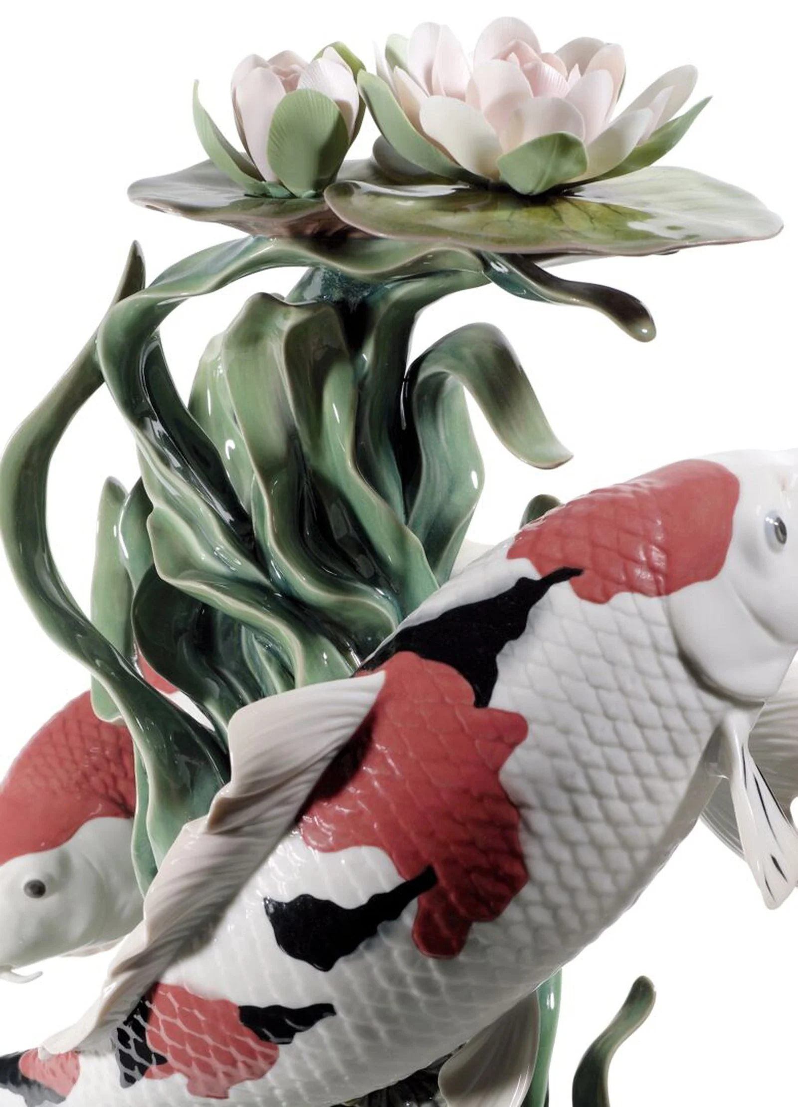 Lladro Koi Fish Sculpture Limited Edition - Image 3