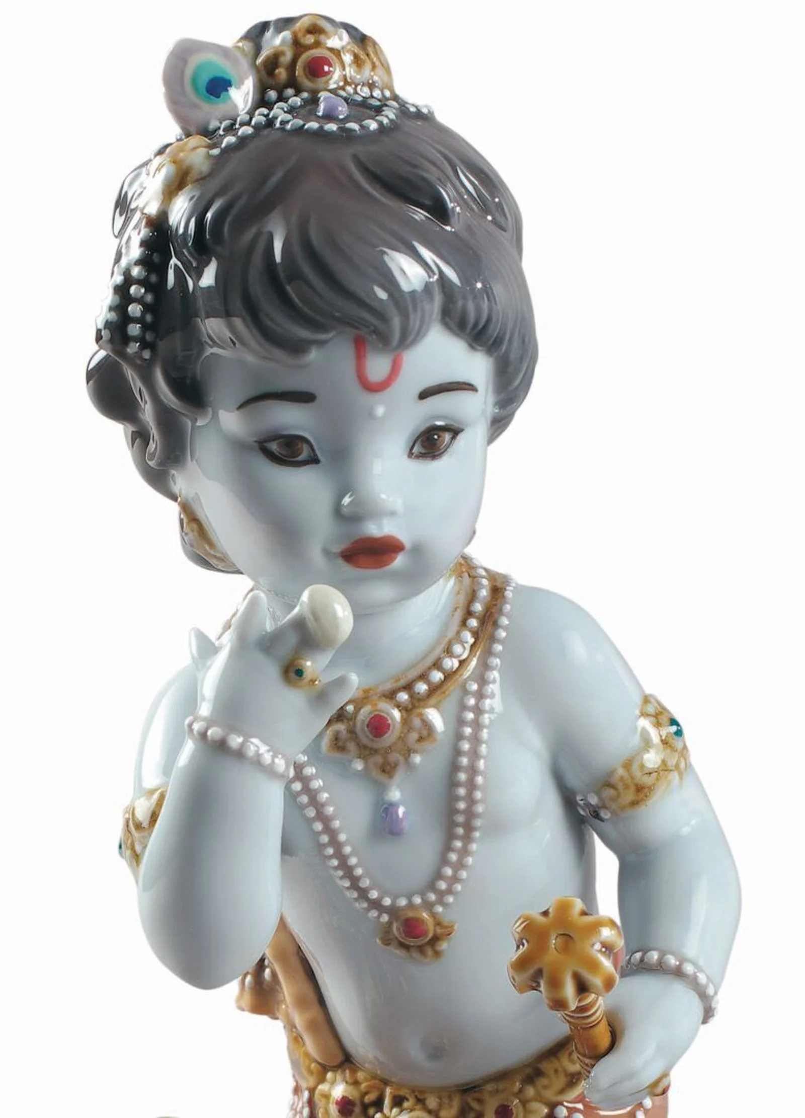 Lladro Krishna Butterthief Figurine - Image 2