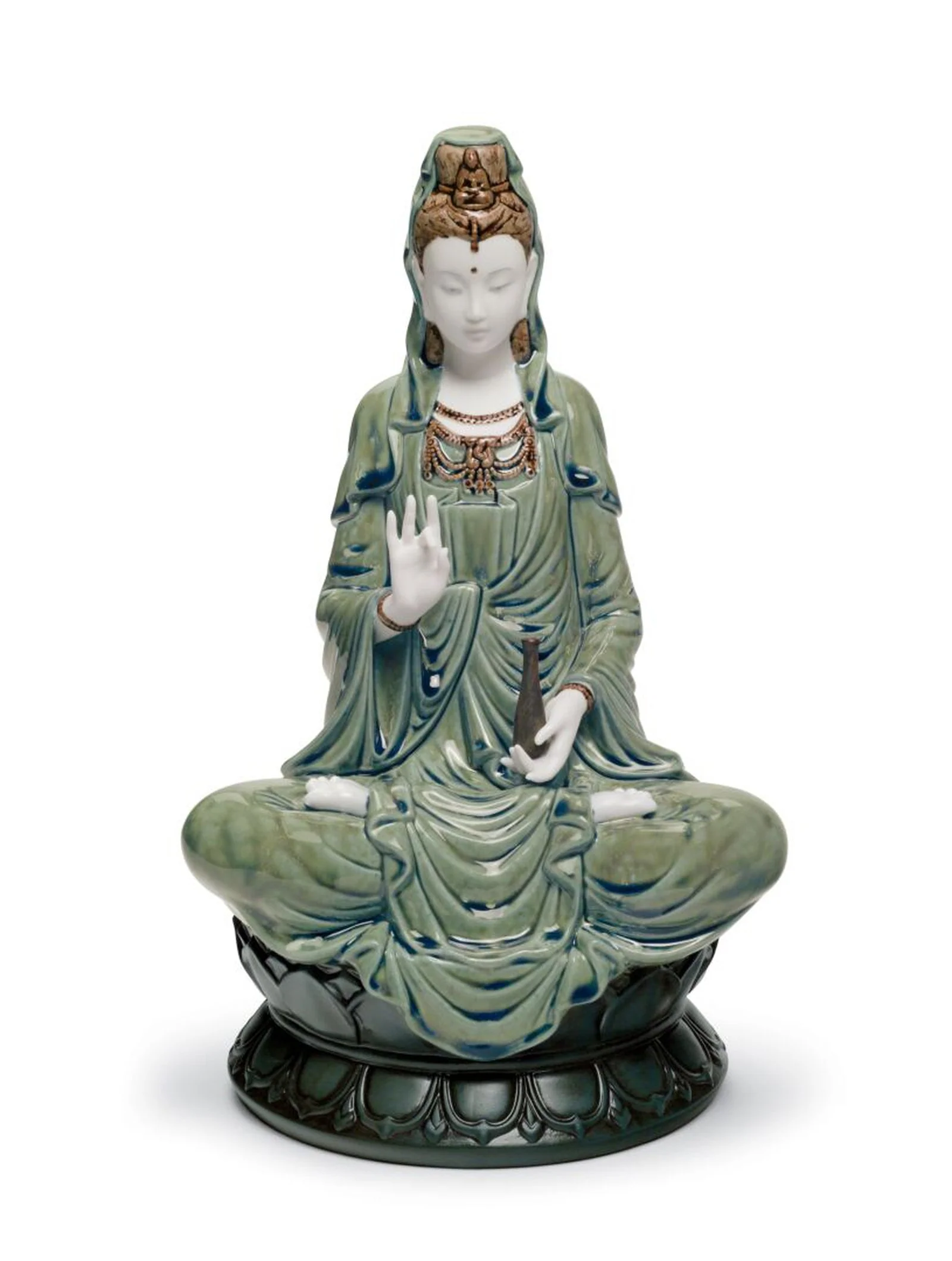 Lladro Kwan Yin Figurine - Image 2
