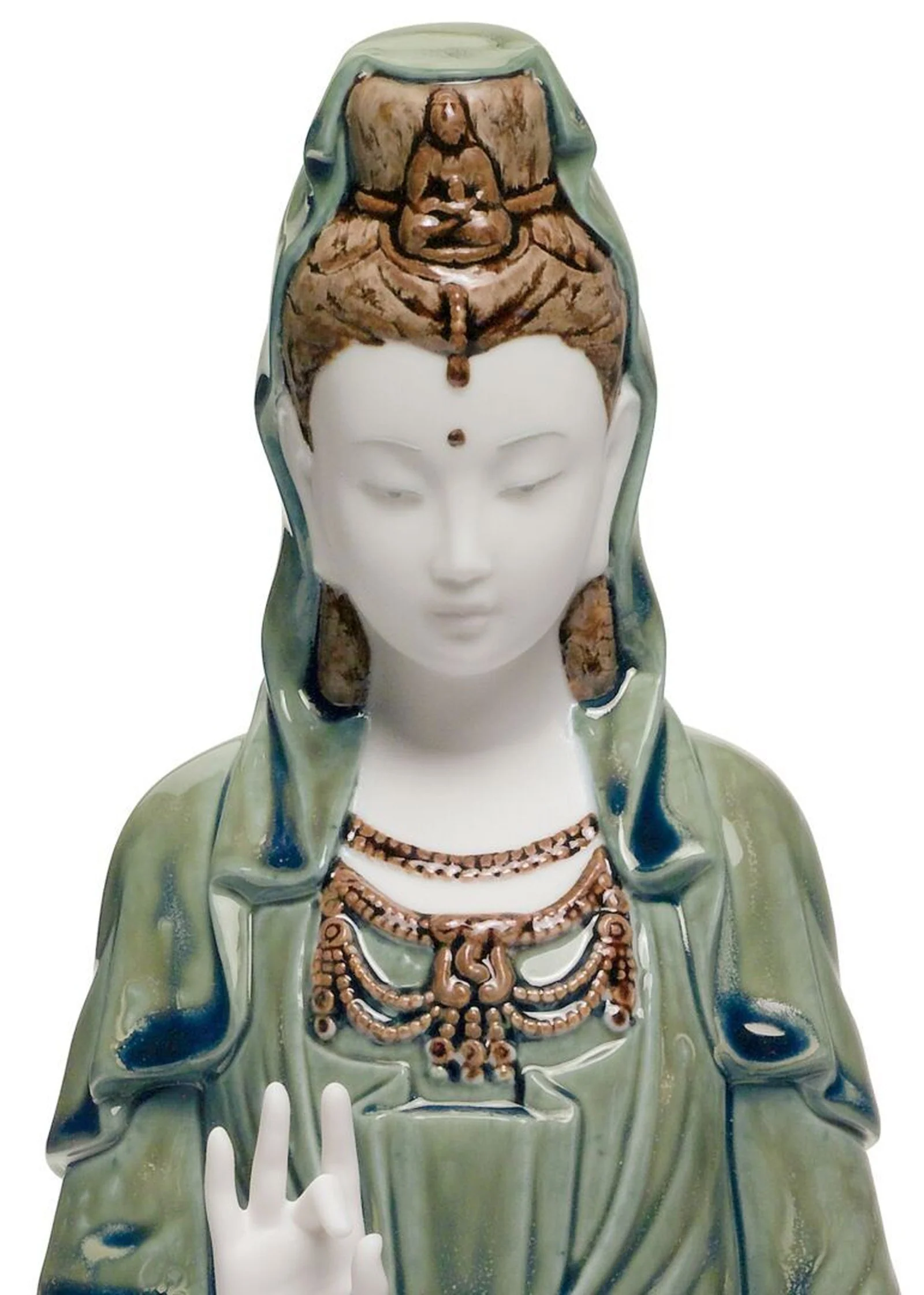 Lladro Kwan Yin Figurine - Image 3