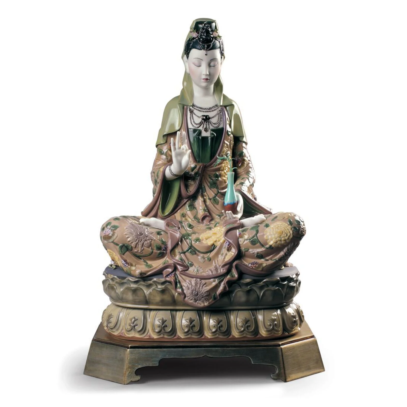 Lladro Kwan Yin Figurine - Image 6