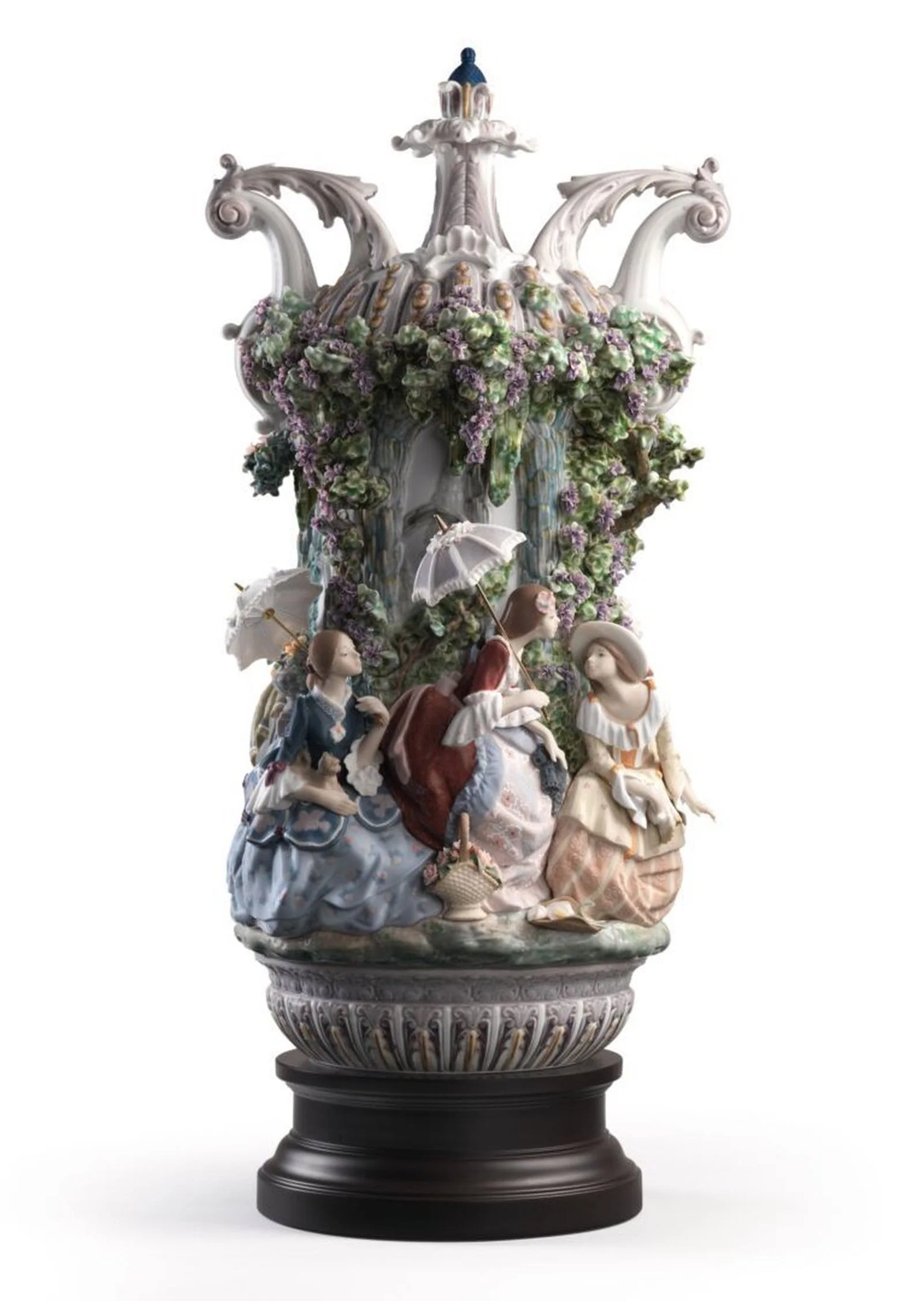 Lladro Ladies from Aranjuez Vase - Limited Edition - Image 3
