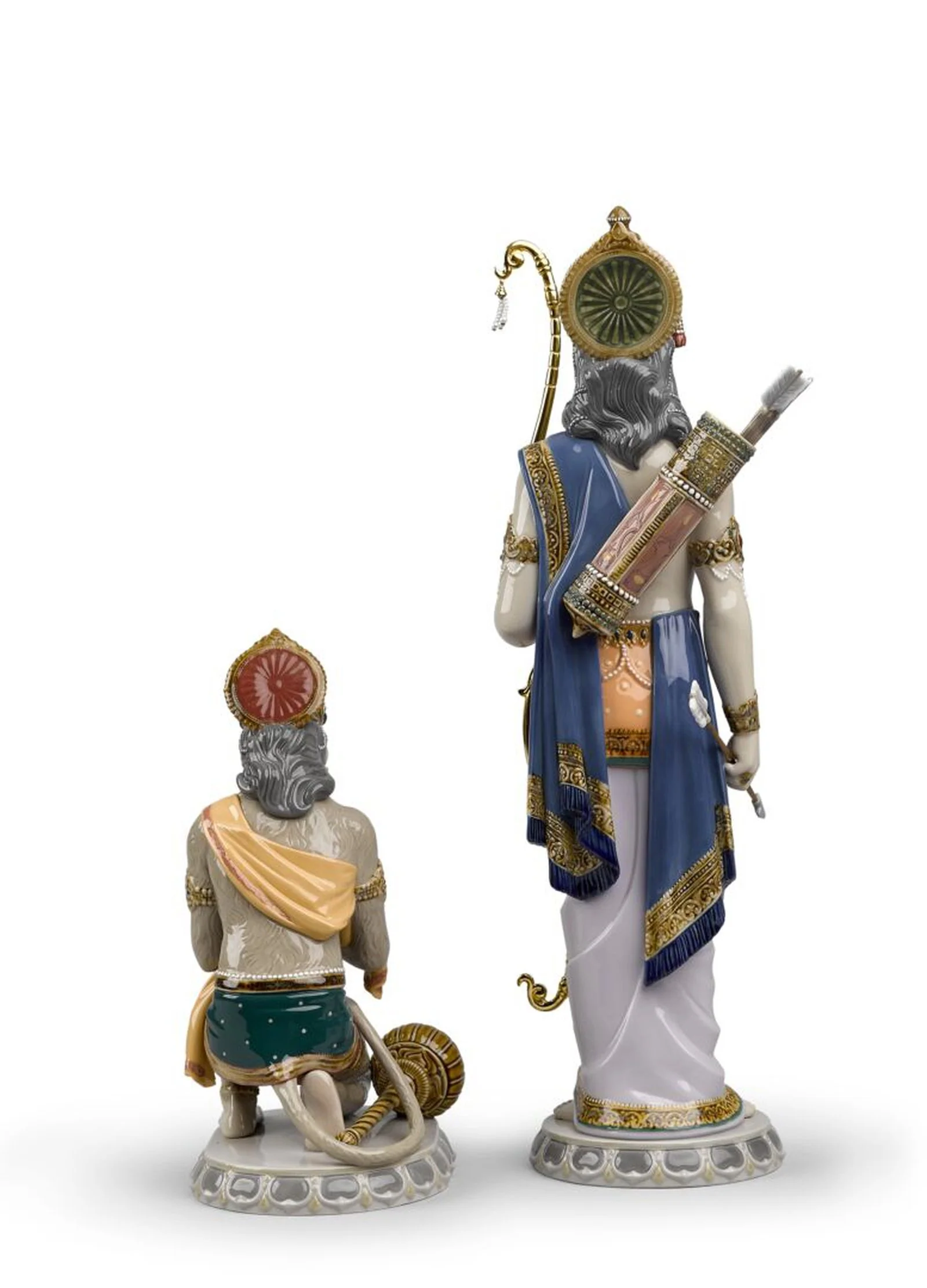 Lladro Lakshman and Hanuman Sculpture Limited Edition - Image 2