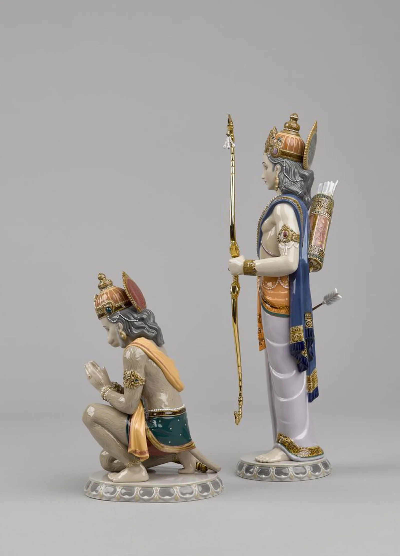 Lladro Lakshman and Hanuman Sculpture Limited Edition - Image 8