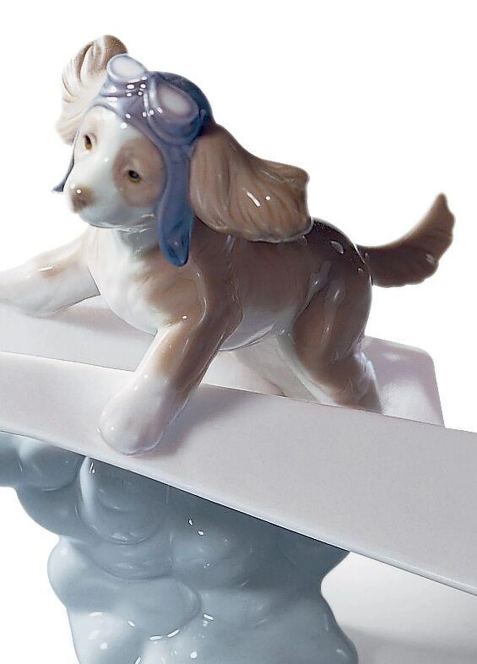 Lladro Let's Fly Away Dog Figurine - Image 2