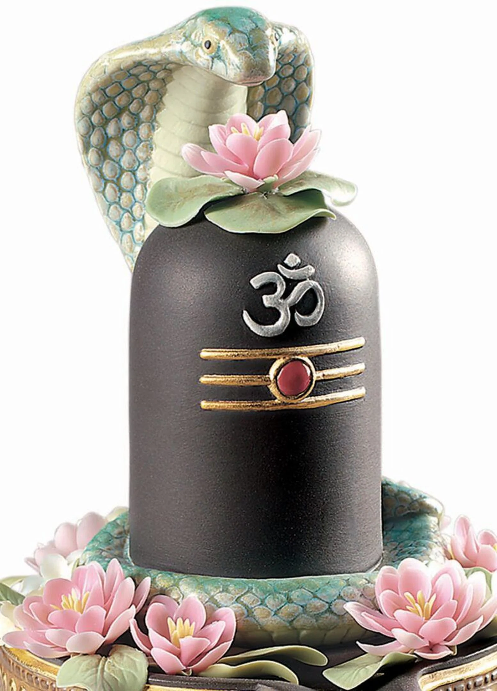 Lladro Lingam Figurine Golden Lustre - Image 2