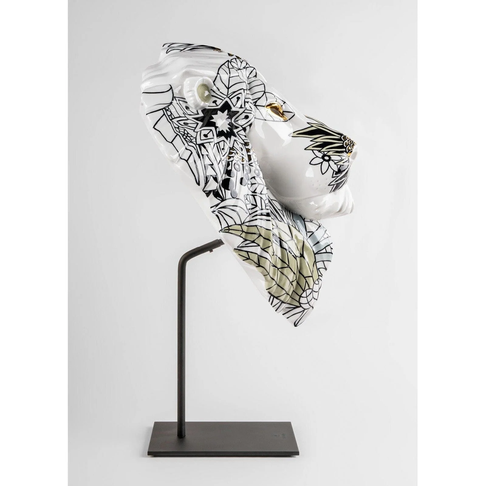Lladro Lion Mask / Wild Nature - Image 3