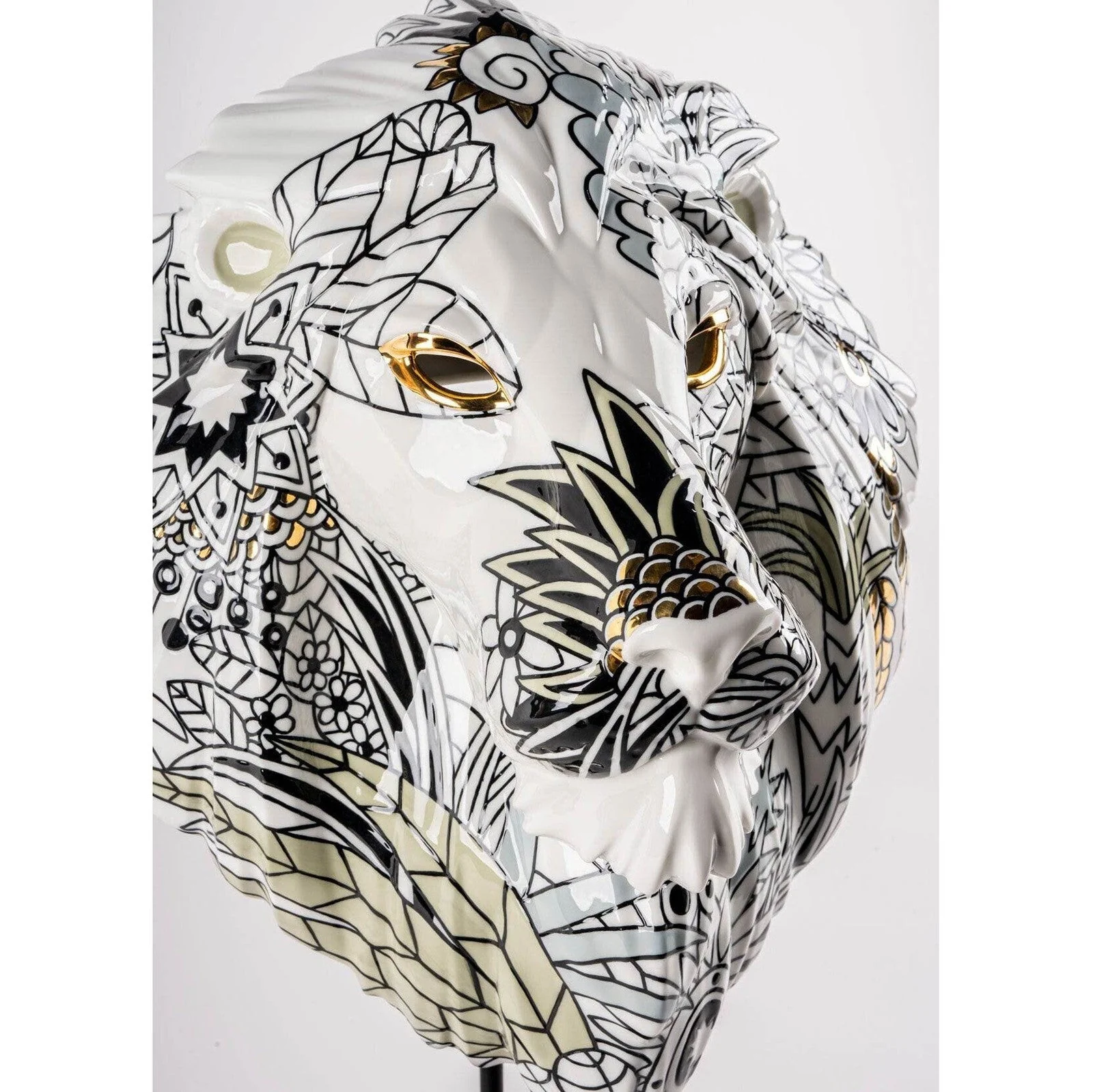 Lladro Lion Mask / Wild Nature - Image 5