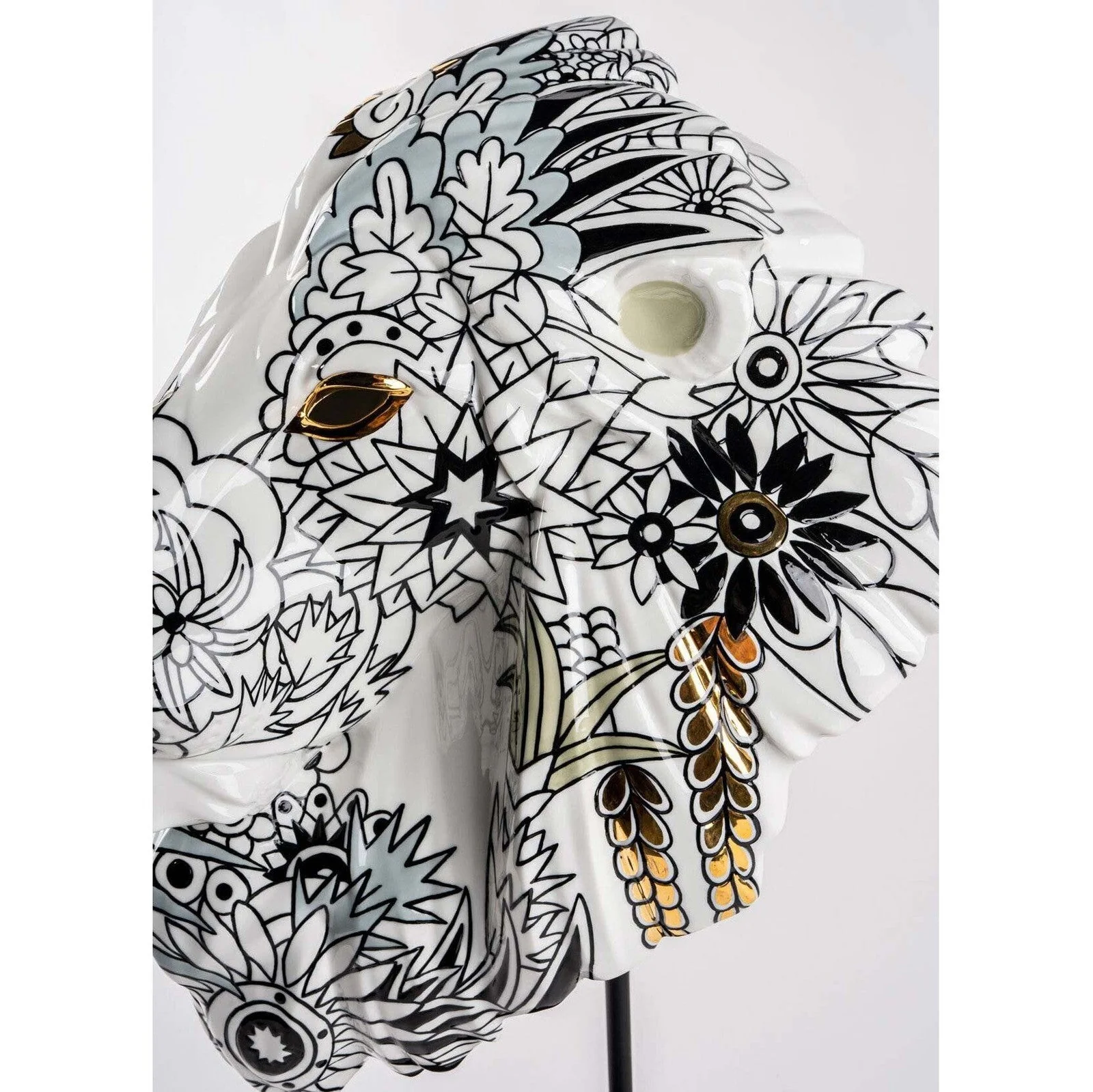 Lladro Lion Mask / Wild Nature - Image 6