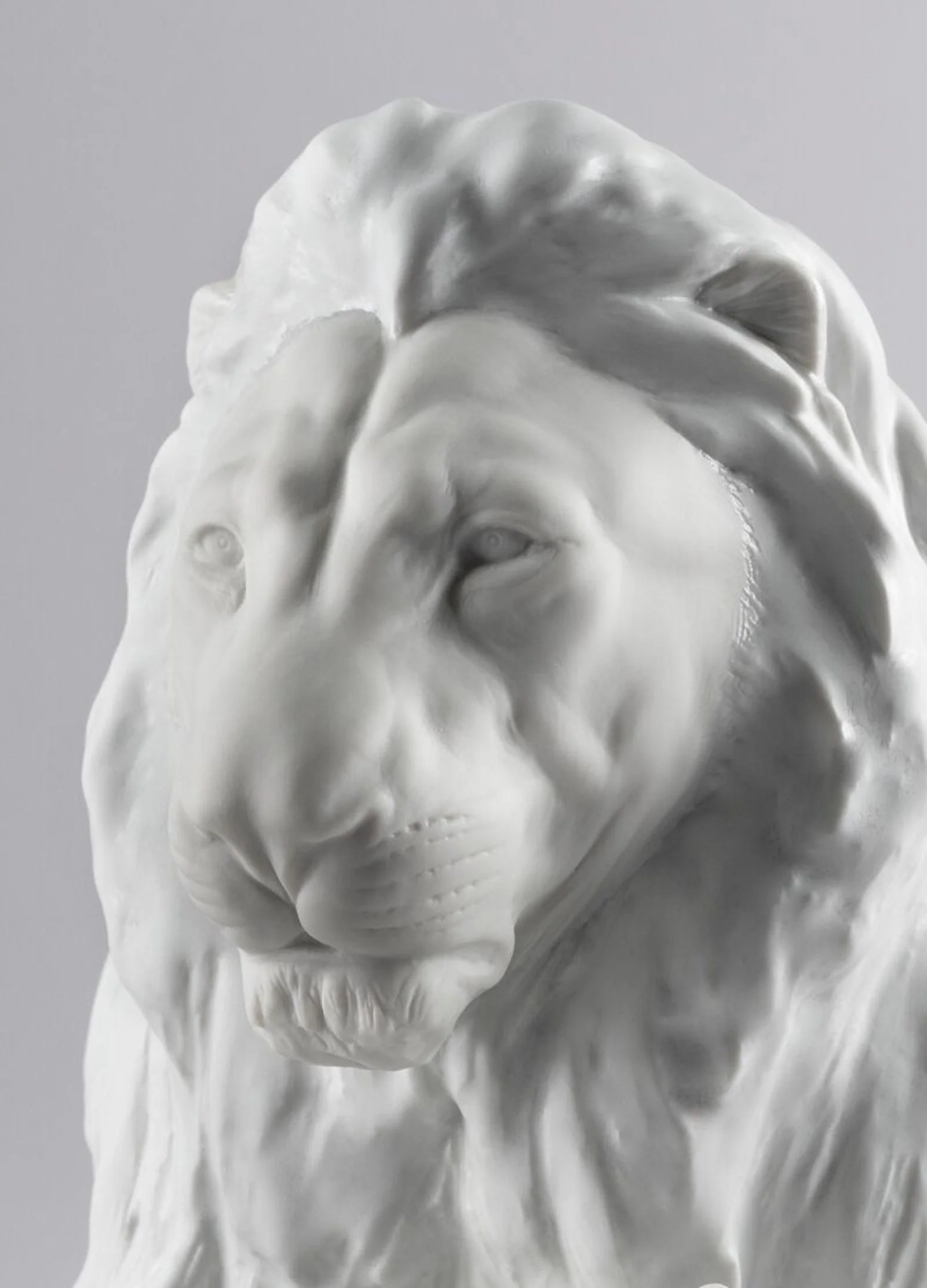 Lladro Lion With Cub Figurine - Image 5