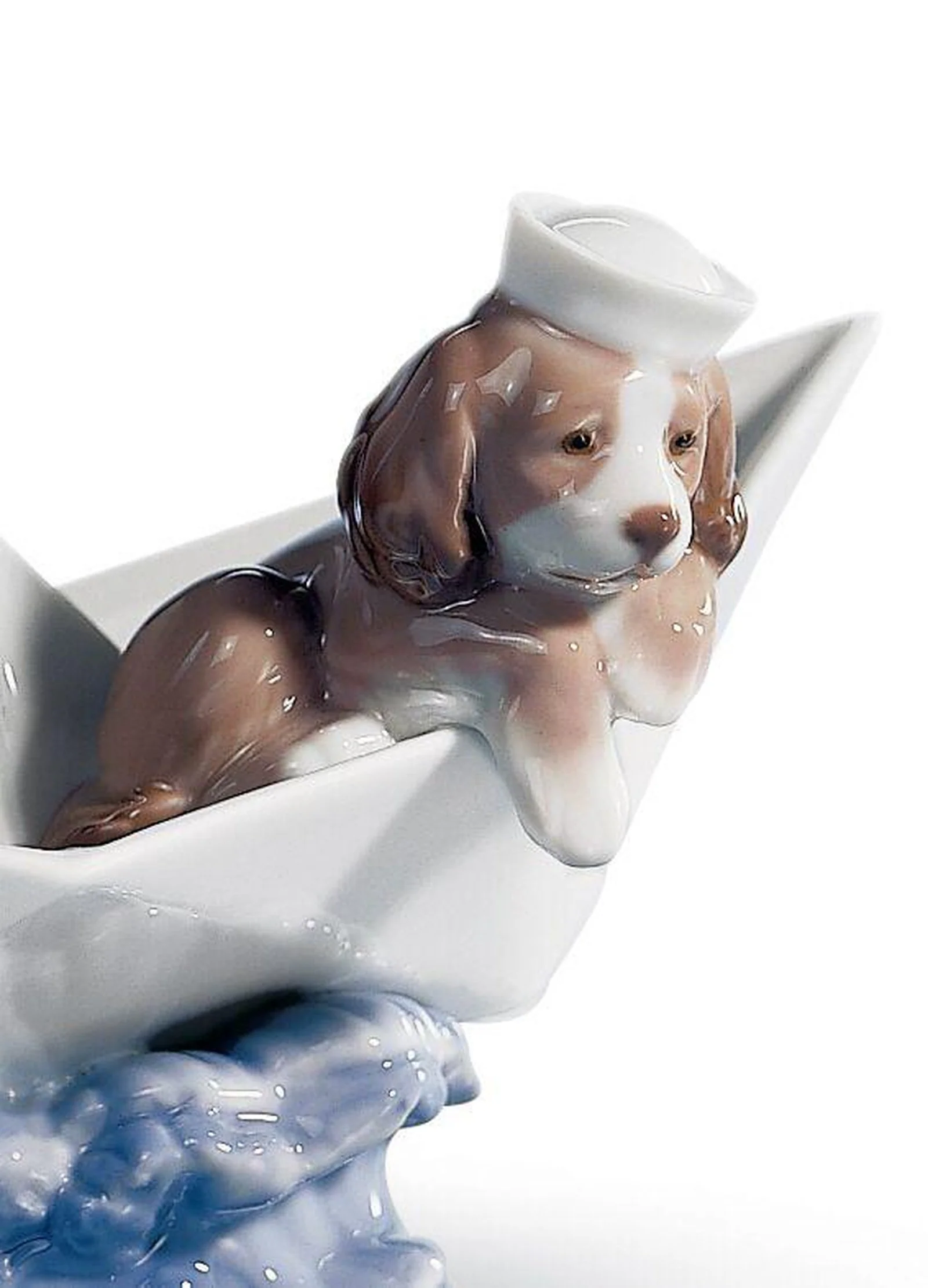 Lladro Little Stowaway Dog Figurine - Image 2