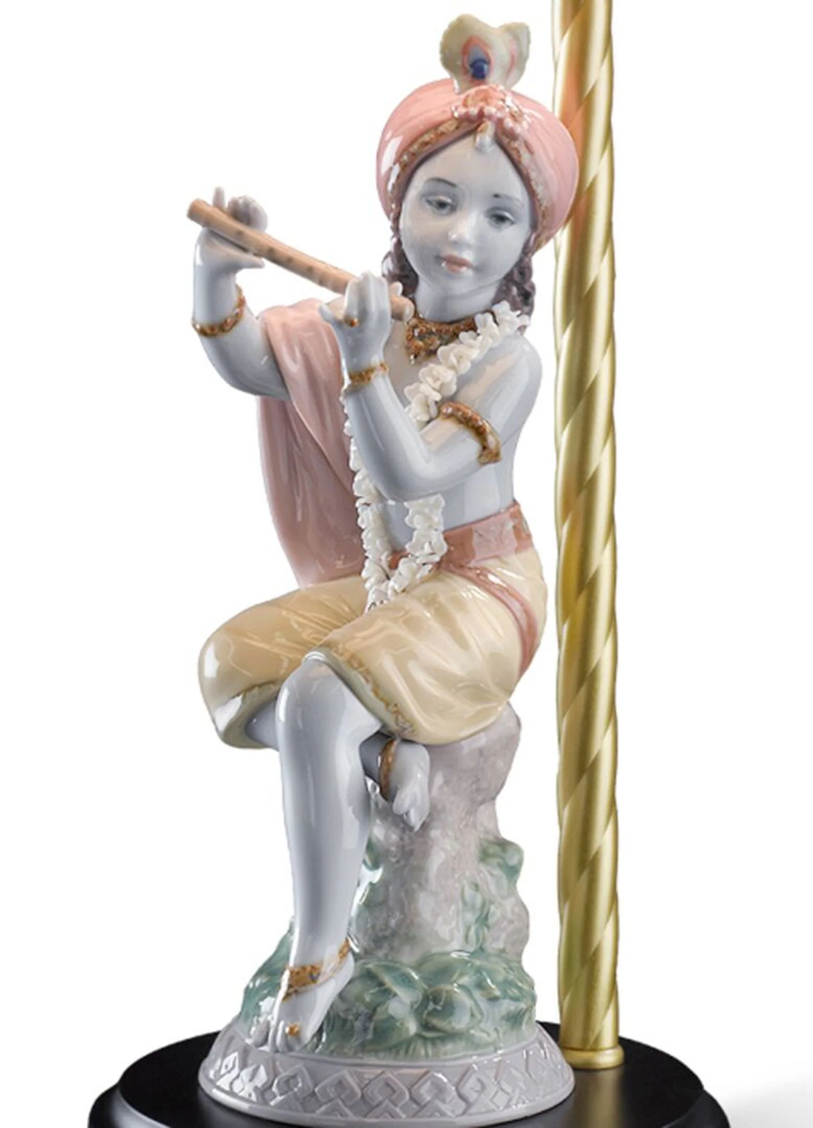 Lladro Lord Krishna Table Lamp (US) - Image 3