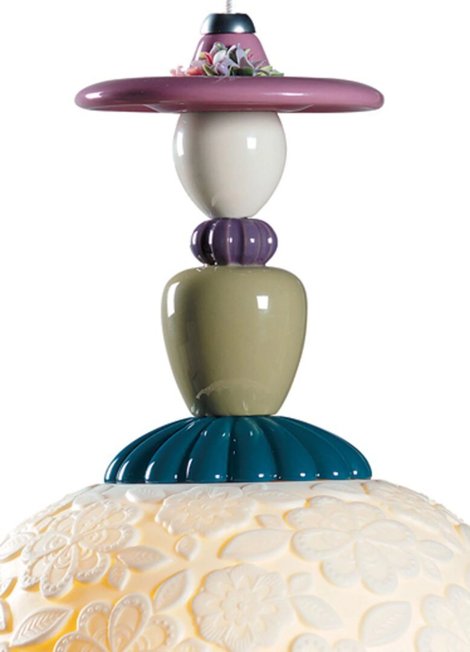 Lladro Mademoiselle Annette Ceiling Lamp (US) - Image 2