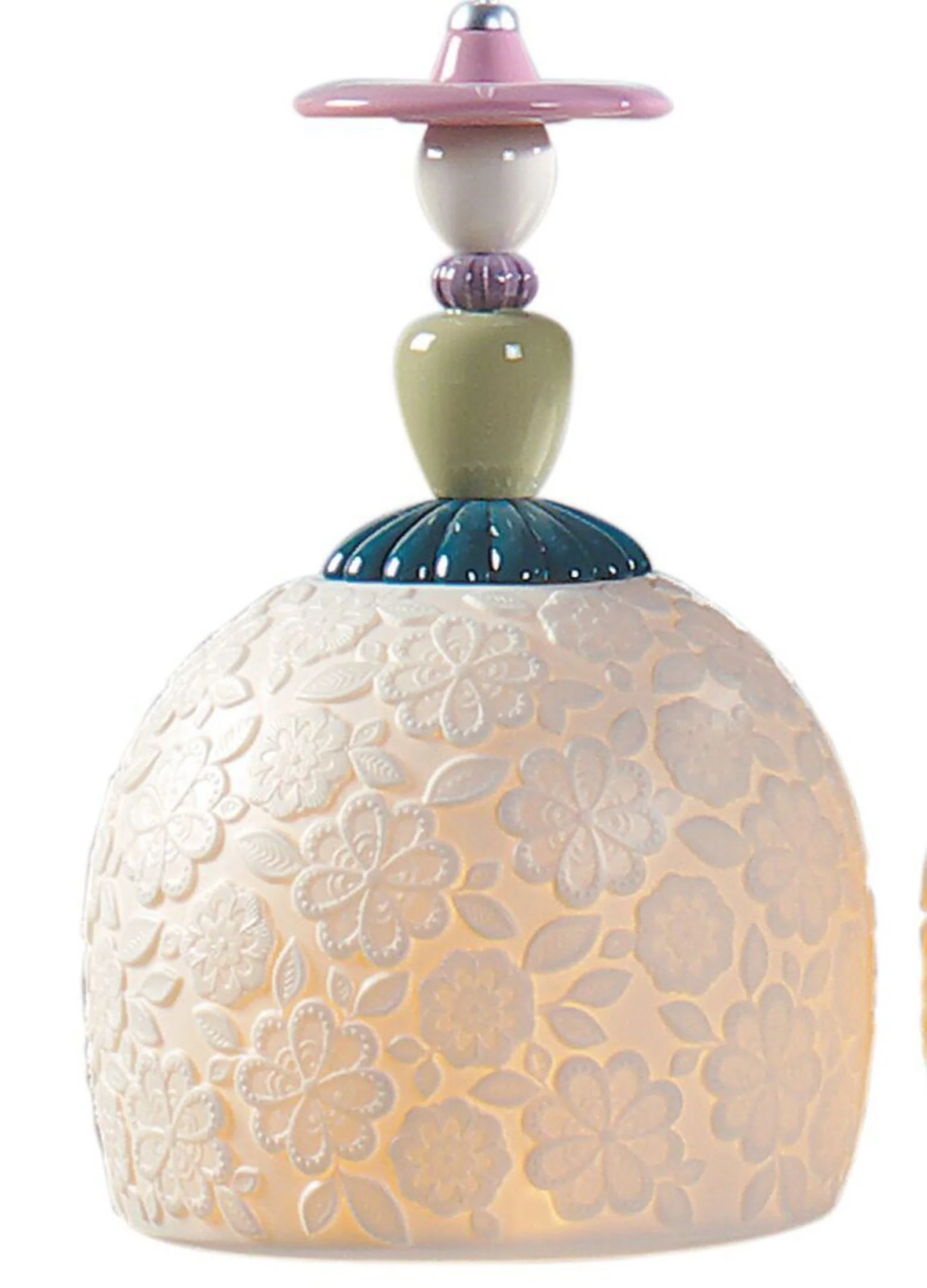 Lladro Mademoiselle Lineal Canopy 3 Lights Gazing At The Ocean Ceiling Lamp (US) - Image 5