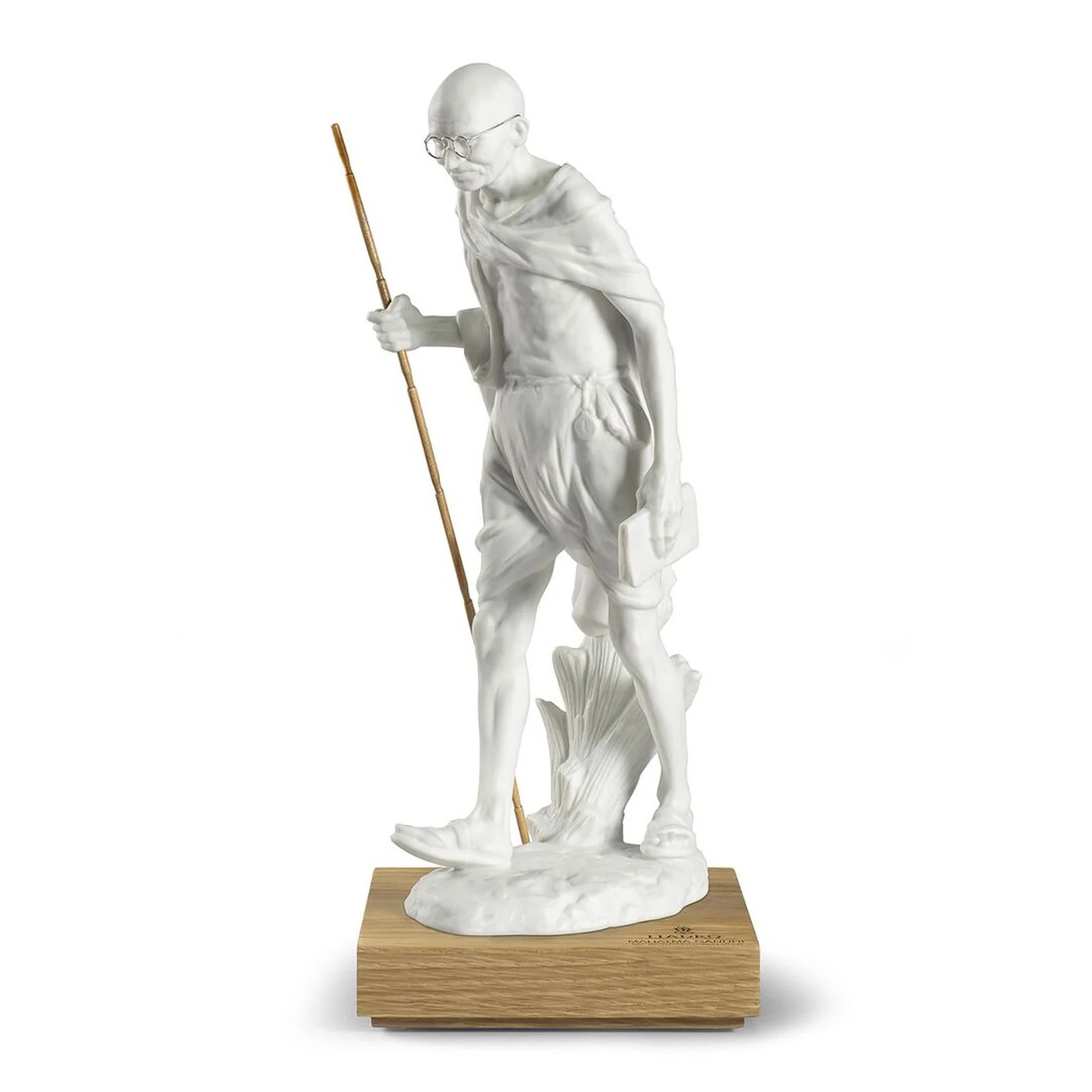 Lladro Mahatma Gandhi Figurine - Image 8
