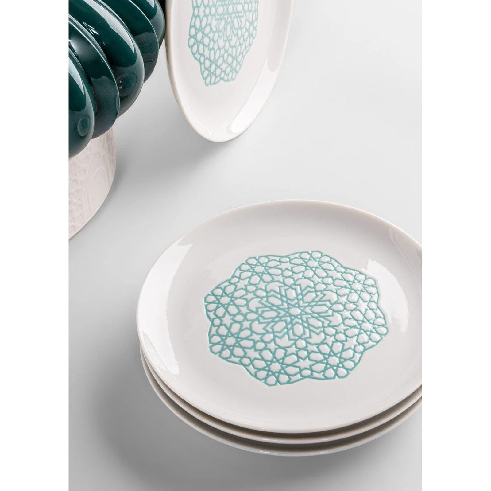 Lladro Majestic Nights Box With Plates - Image 5